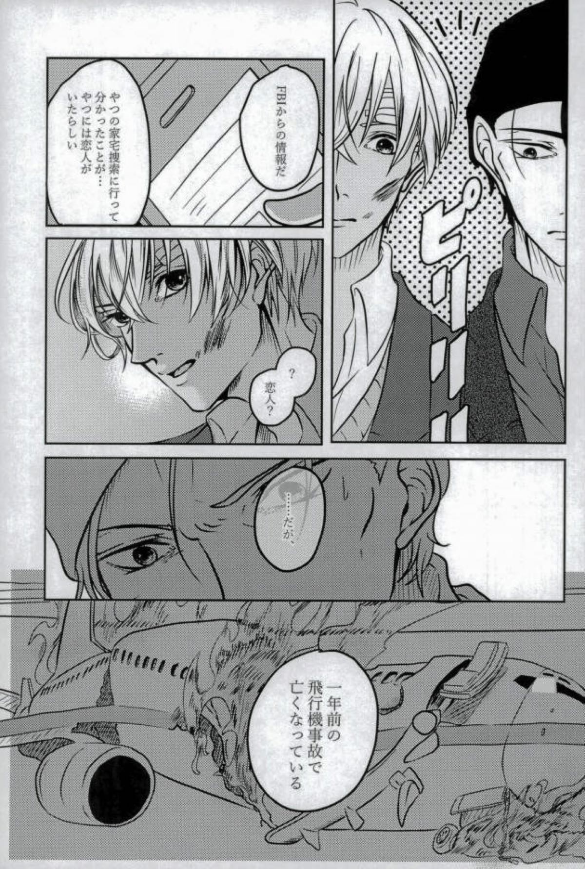 エメラルドに純死【名探偵コナン/赤降(赤井×降谷)】 page 41