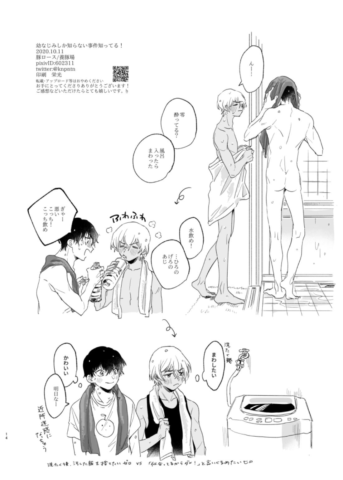 幼なじみしか知らない事件知ってる！【名探偵コナン/景零】 page 13