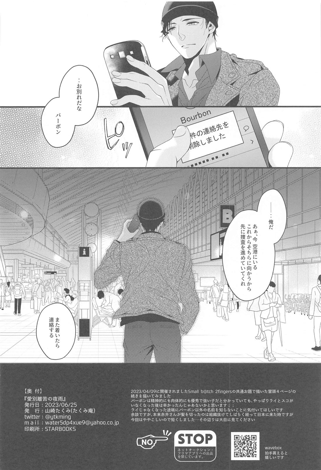 愛別離苦の夜雨【名探偵コナン/モブ降】 page 27
