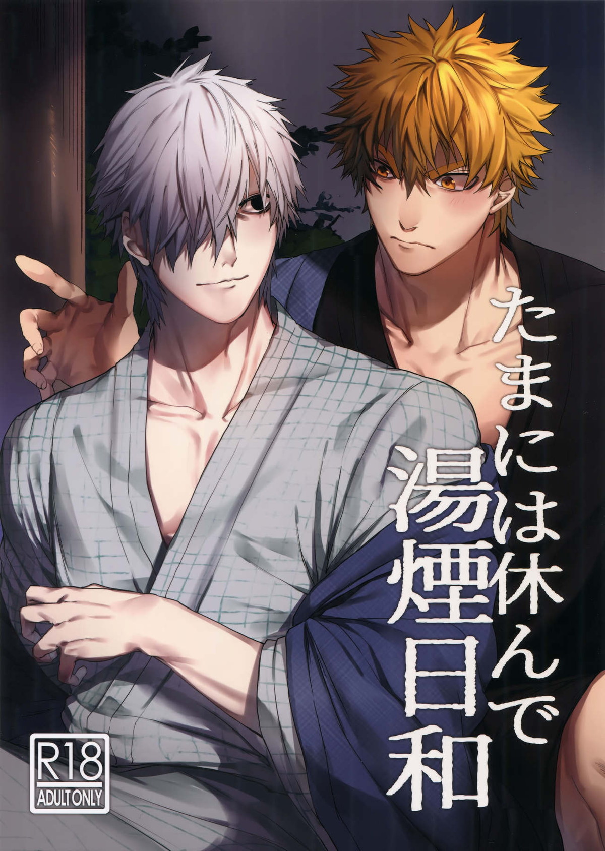 Recommended BL manga "たまに休んで湯煙日和【はたらく細胞/キラー×好中球】" cover image
