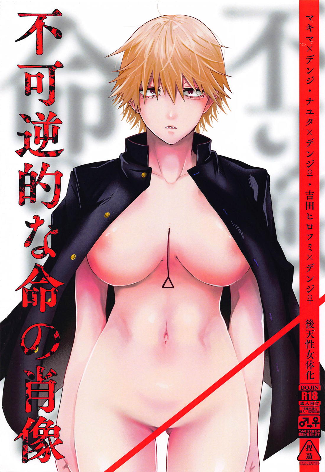 BL manga "不可逆的な命の肖像【チェンソーマン/吉田×デンジ】" cover image