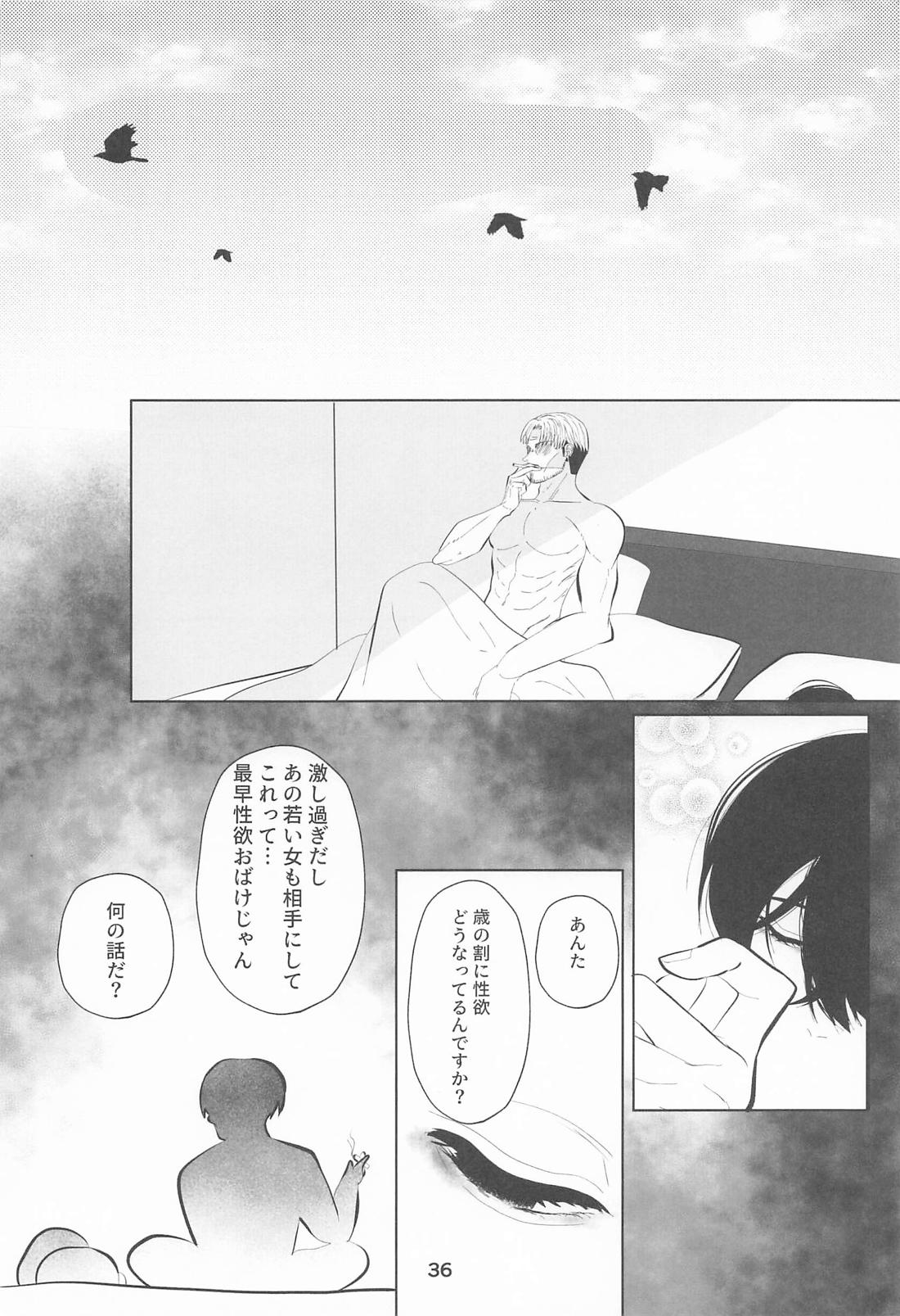 俺とあんたの初夜リベンジマッチ【チェンソーマン/岸吉】 page 35