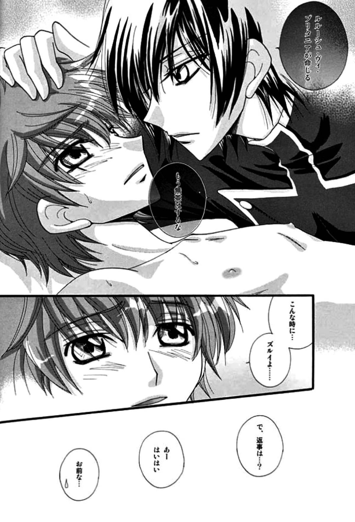 君の手がささやいてる【コードギアス/ルルスザ】 page 19