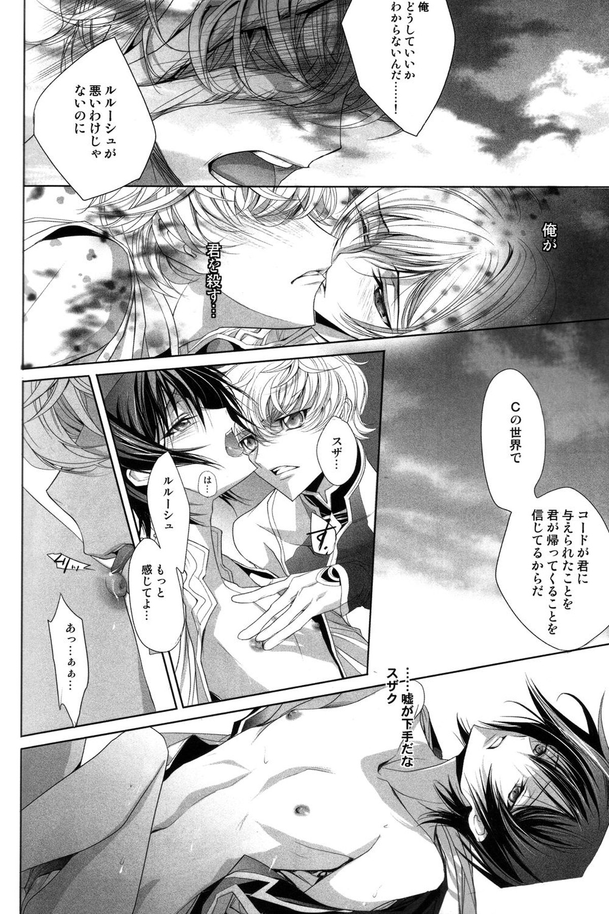 朽ちる散る落ちる - Rot off and Drop away【コードギアス/スザルル】 page 15