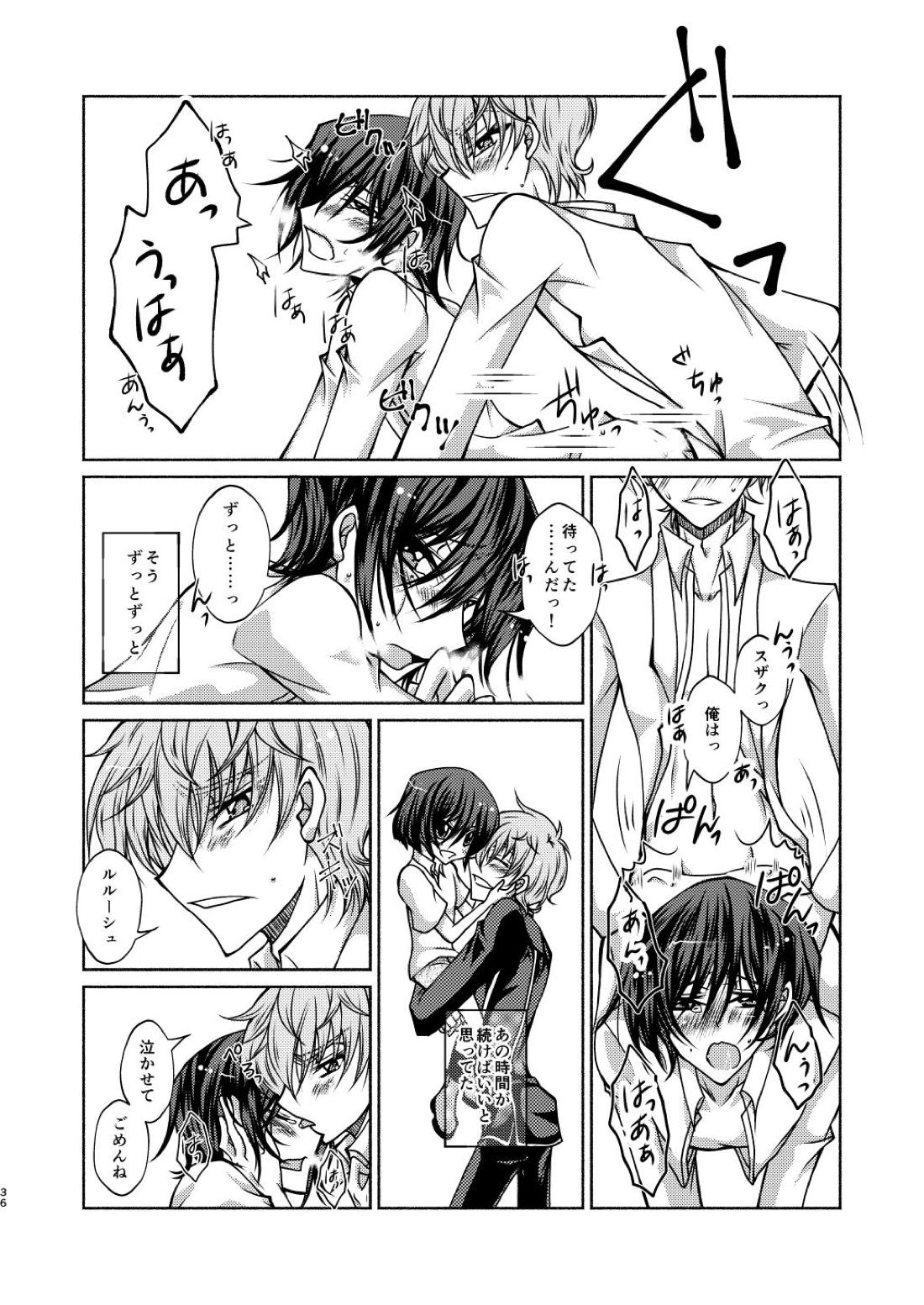 枢木先生と不思議キノコと高校生ルルーシュ君【コードギアス/スザルル】 page 33