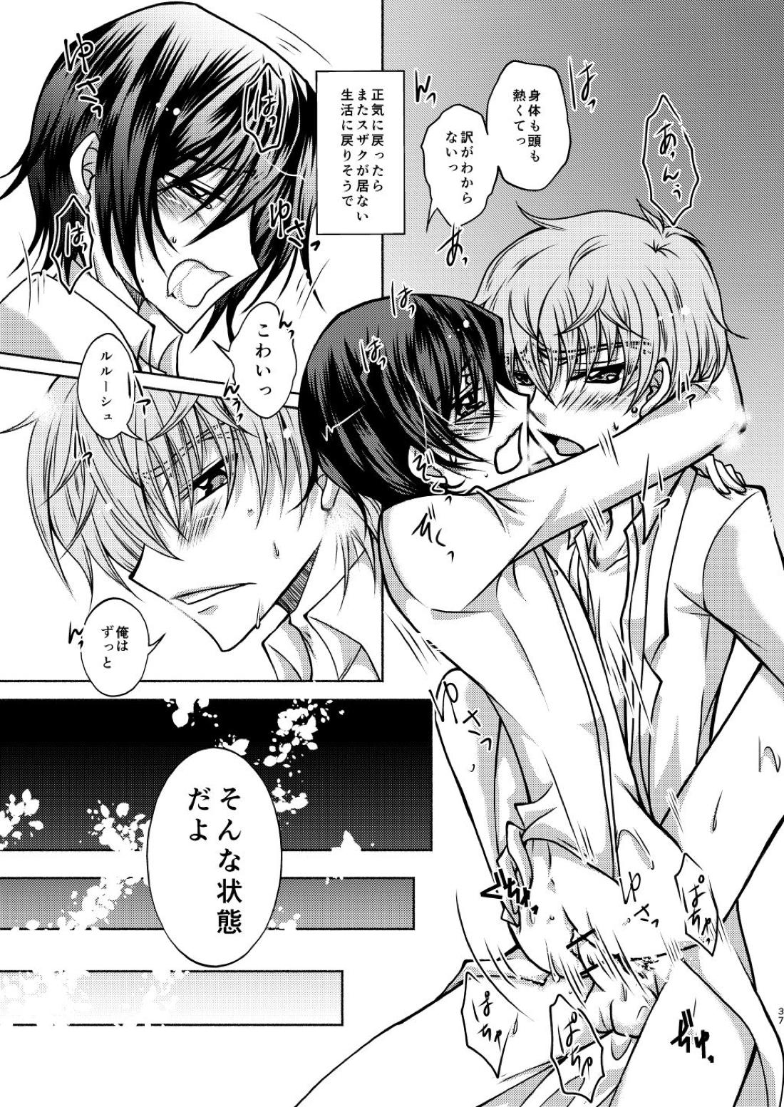枢木先生と不思議キノコと高校生ルルーシュ君【コードギアス/スザルル】 page 34