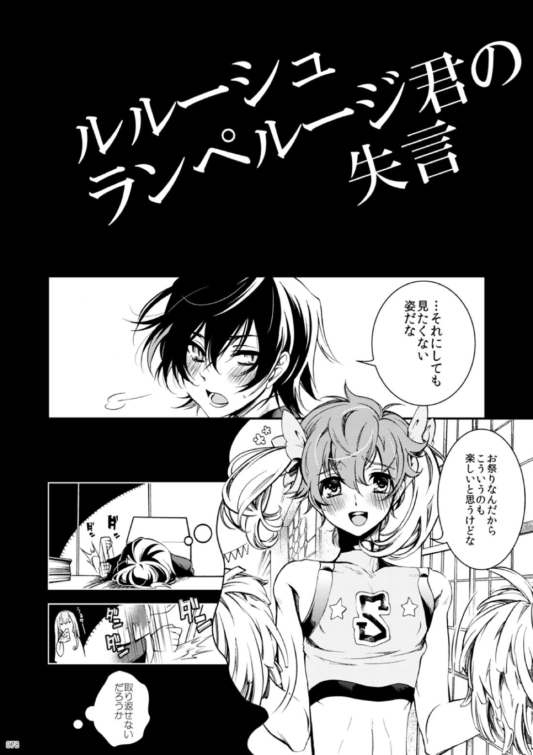 Recommended BL manga "ルルーシュランペルージ君の失言【コードギアス/ルルスザ】" cover image
