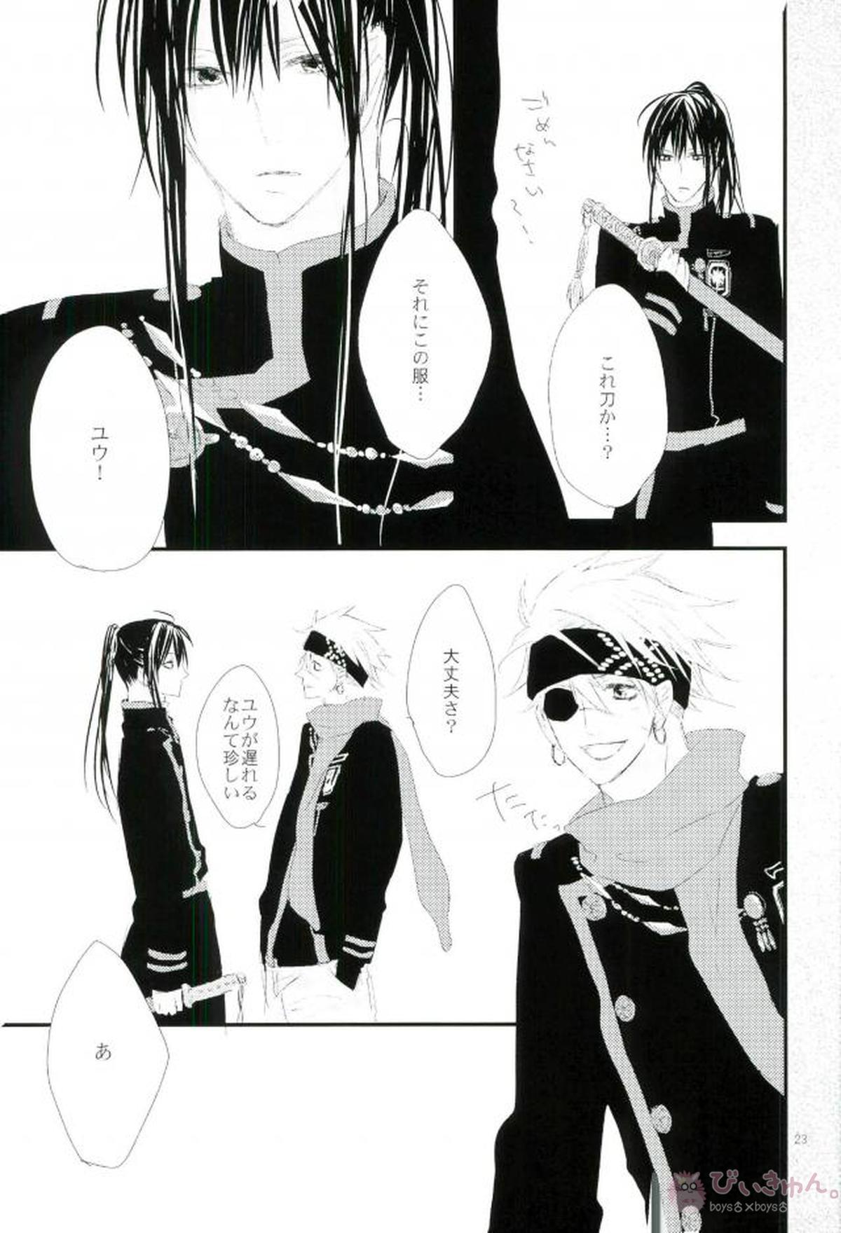 衝動【D.Gray-man/ラビユウ(ラビ×神田ユウ)】 page 20