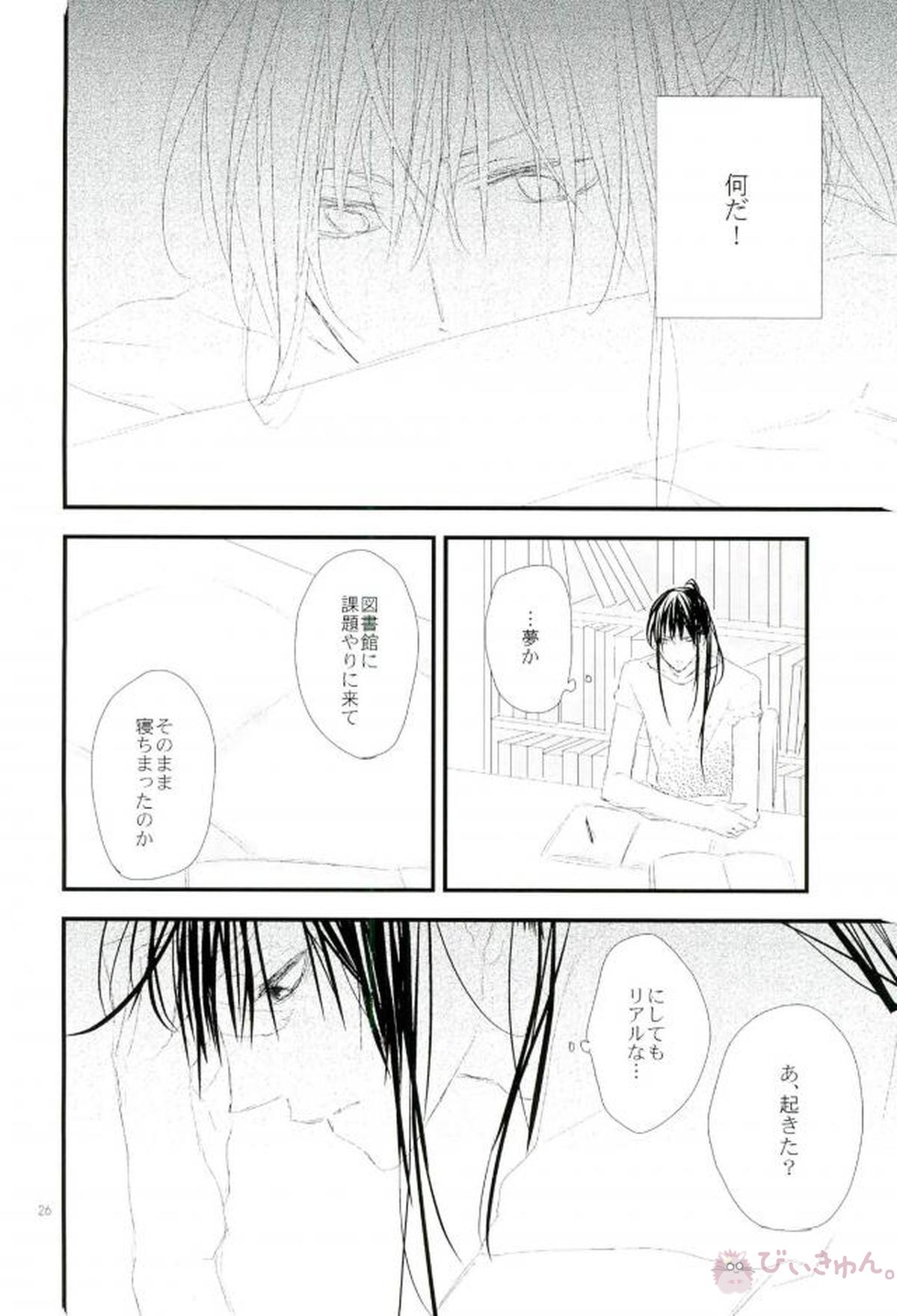 衝動【D.Gray-man/ラビユウ(ラビ×神田ユウ)】 page 23