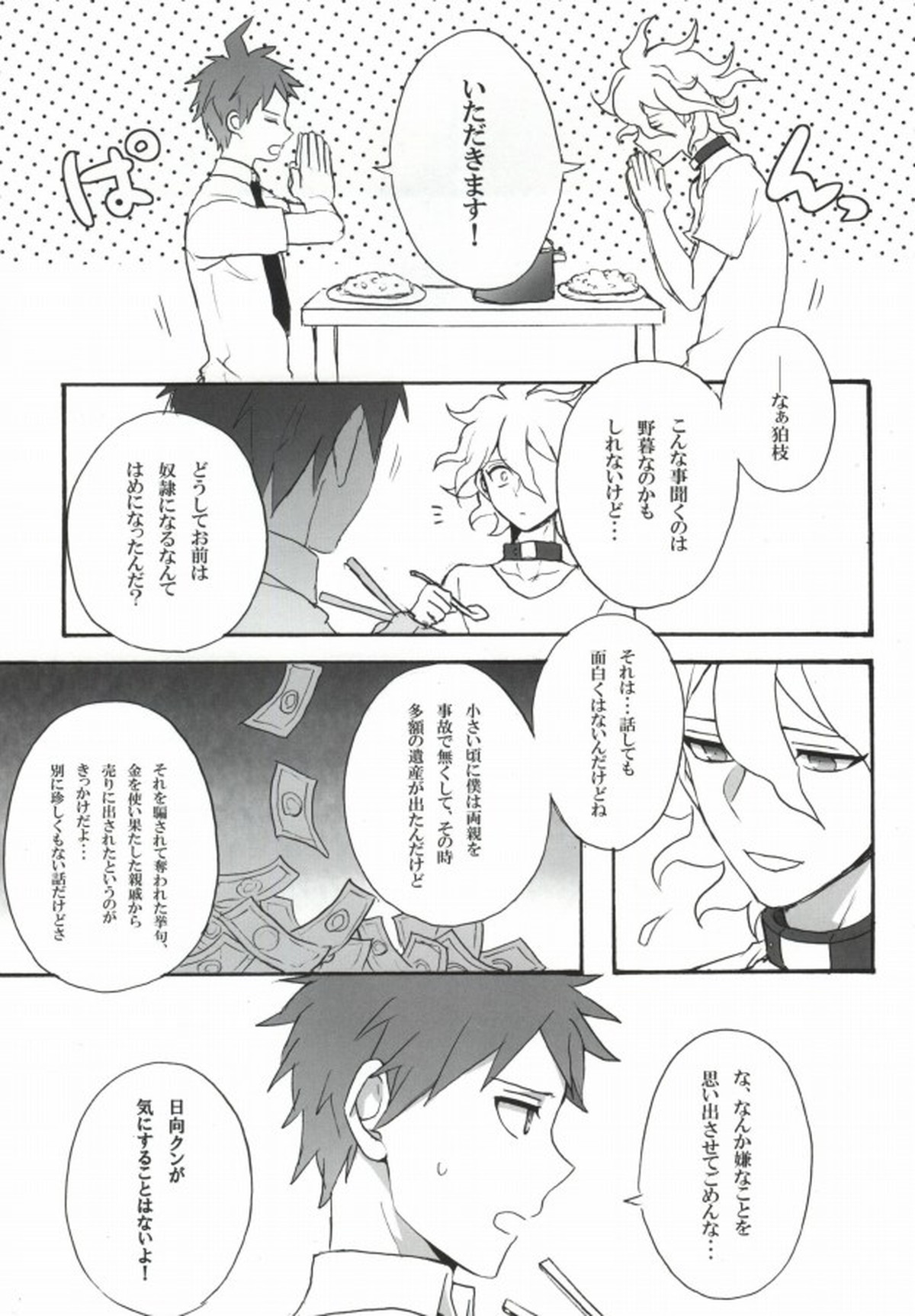 性××の狛枝を飼うハメになりました。【ダンガンロンパ/日狛】 page 13