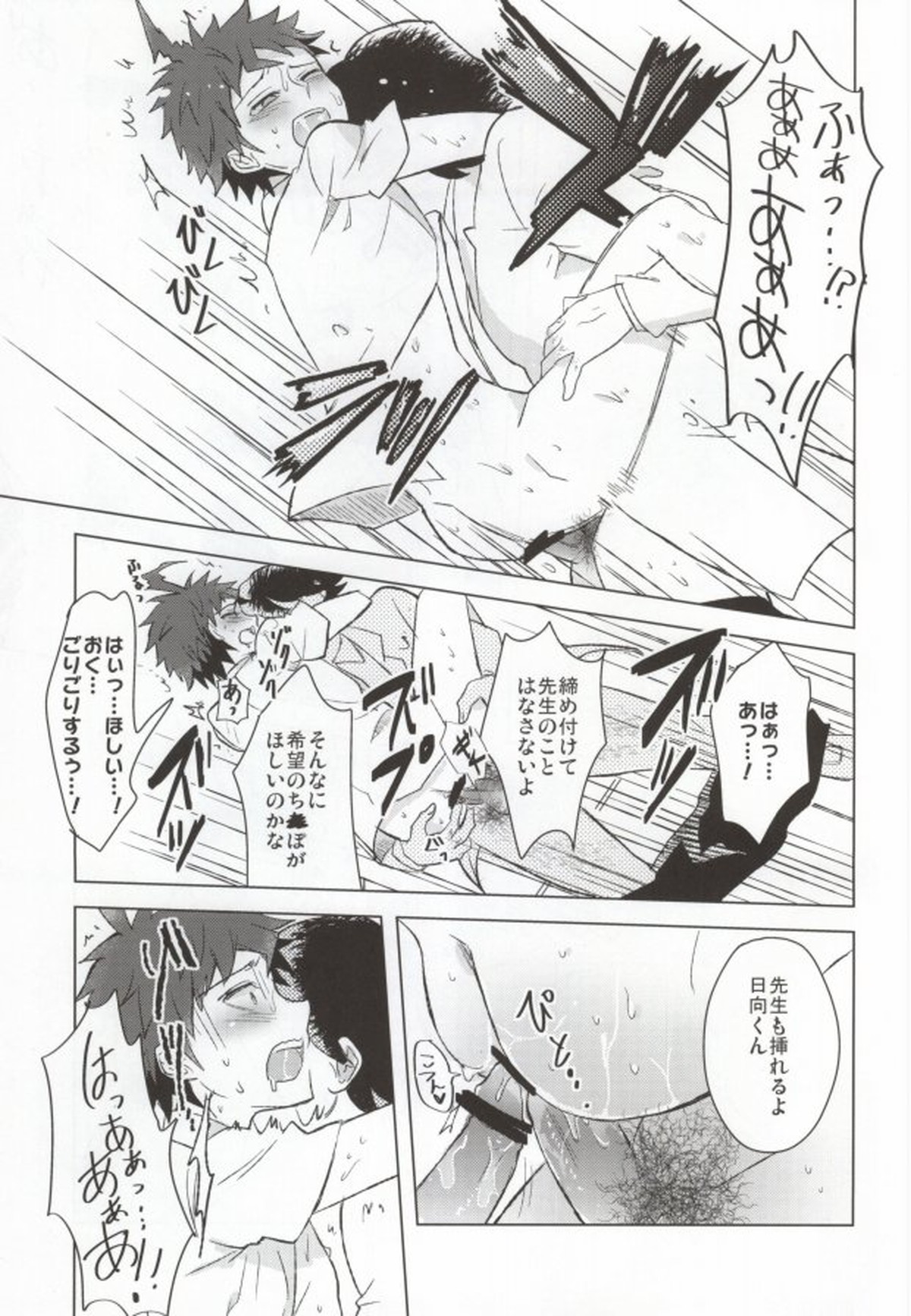 ぶちおか予備学科クン【ダンガンロンパ/モブ×日向】 page 11