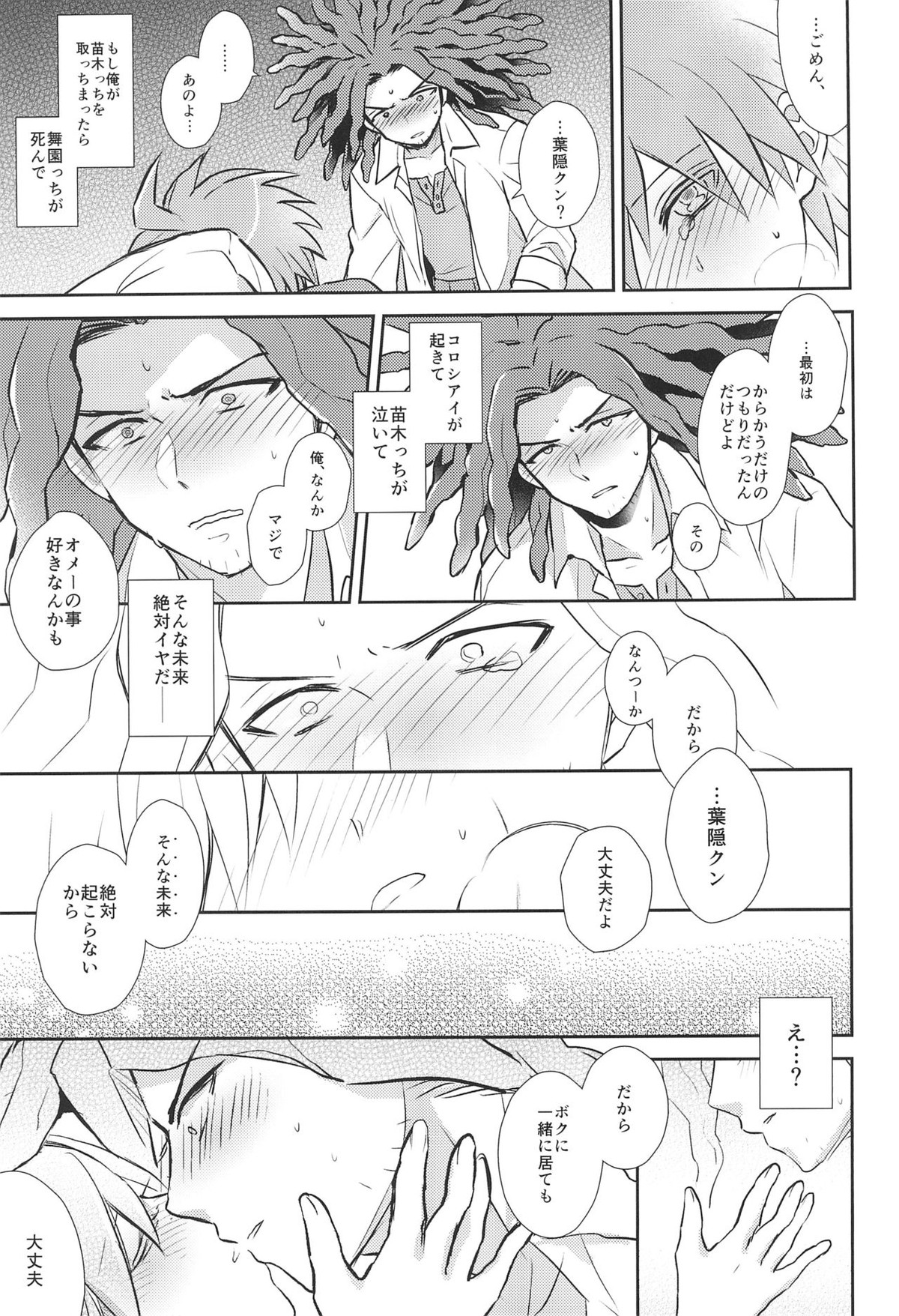 フレンドコンプレックス【ダンガンロンパ/葉隠×苗木】 page 35