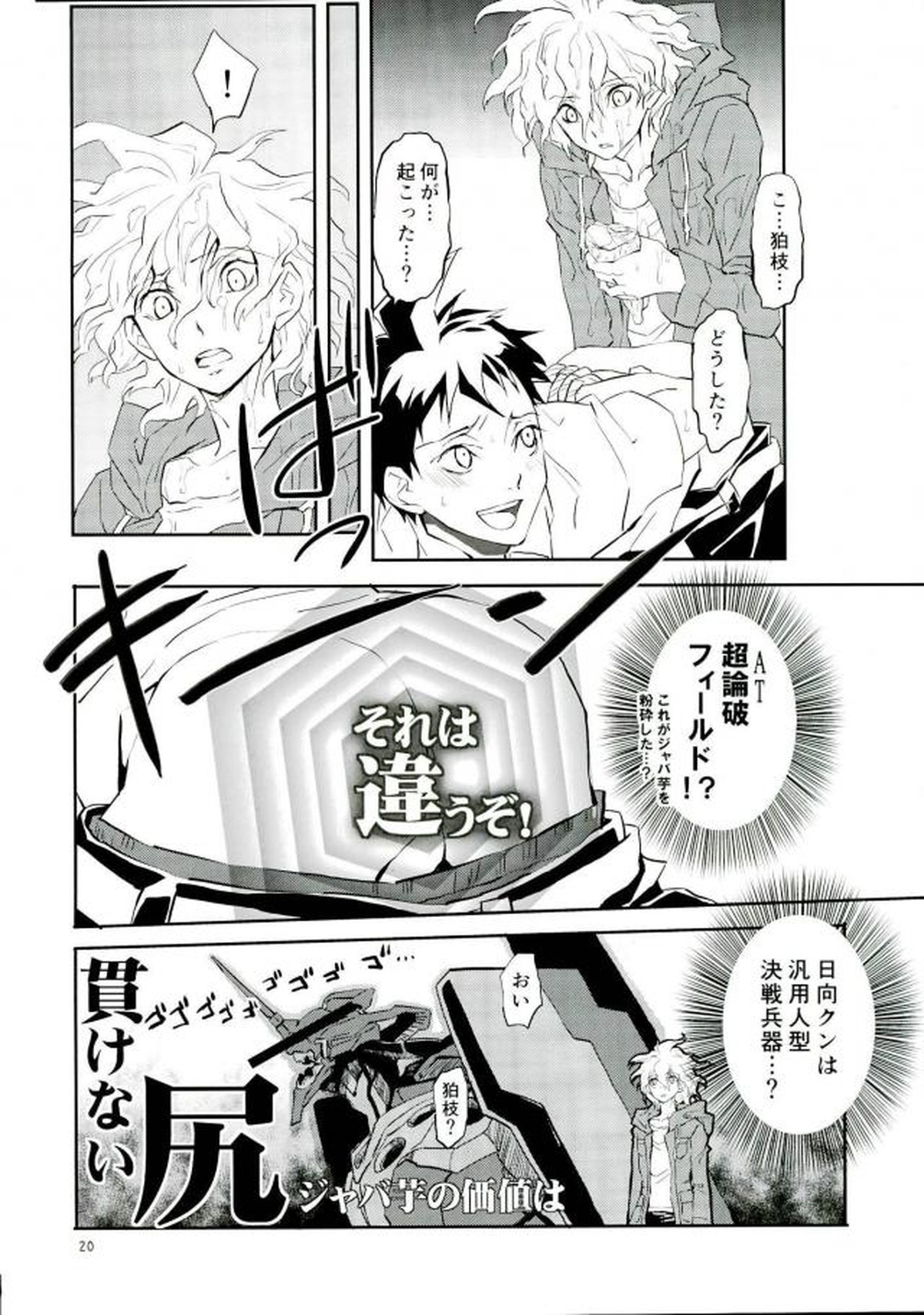 絶対絶命彼氏日向【ダンガンロンパ/日狛】 page 19