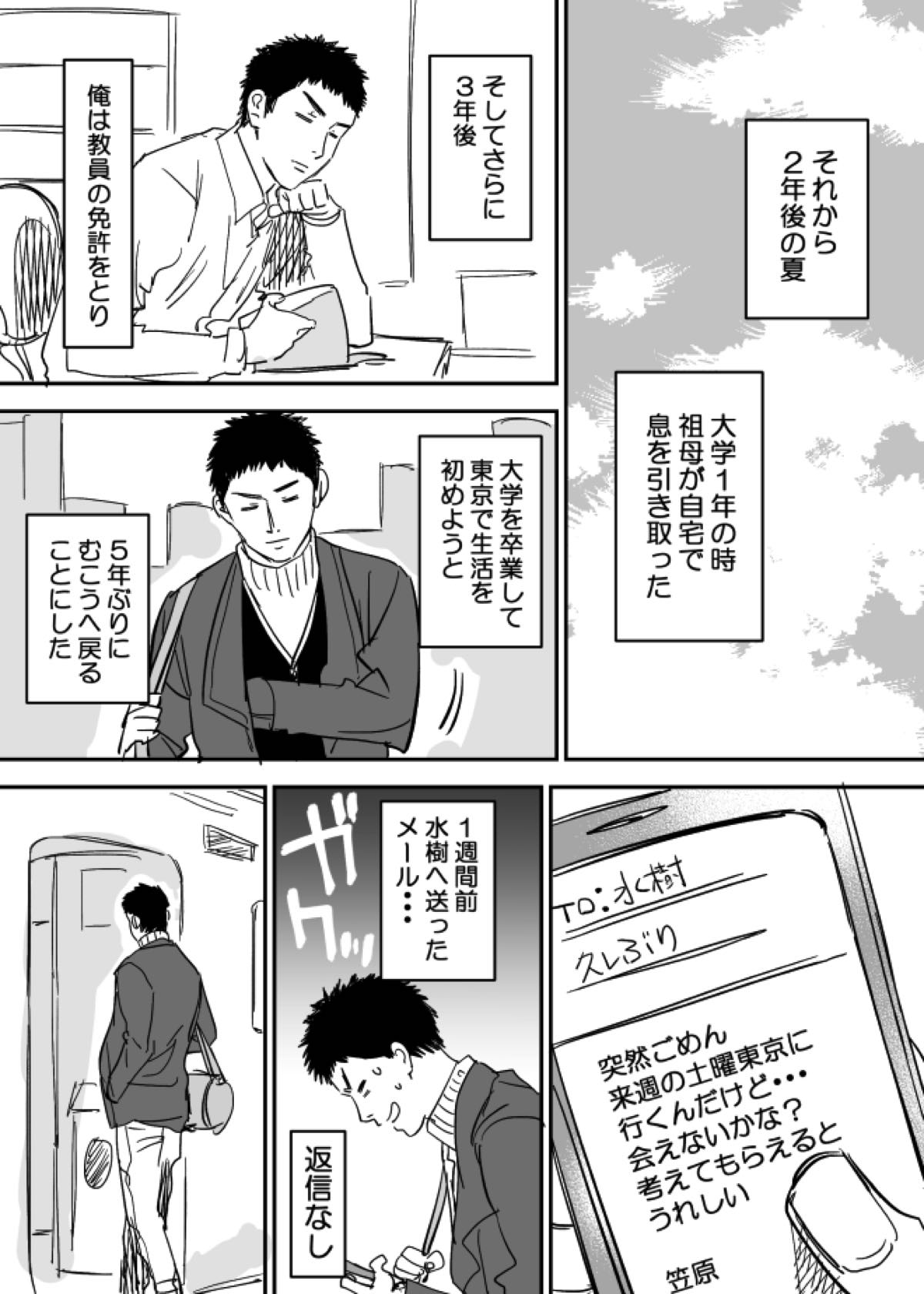 ホモえろ漫画【DAYS/笠原×水樹】 page 11