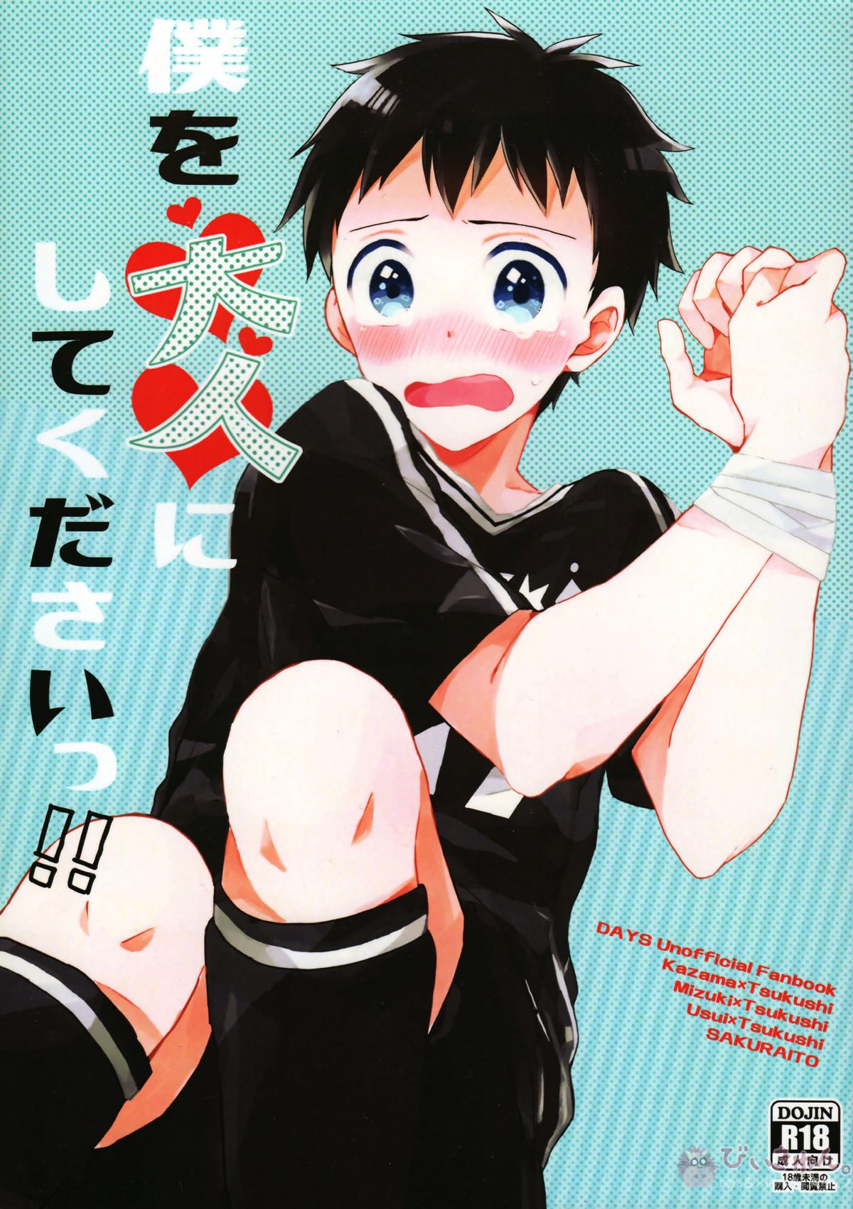 BL manga "僕を大人にしてくださいっ‼【DAYS/風つく】" cover image