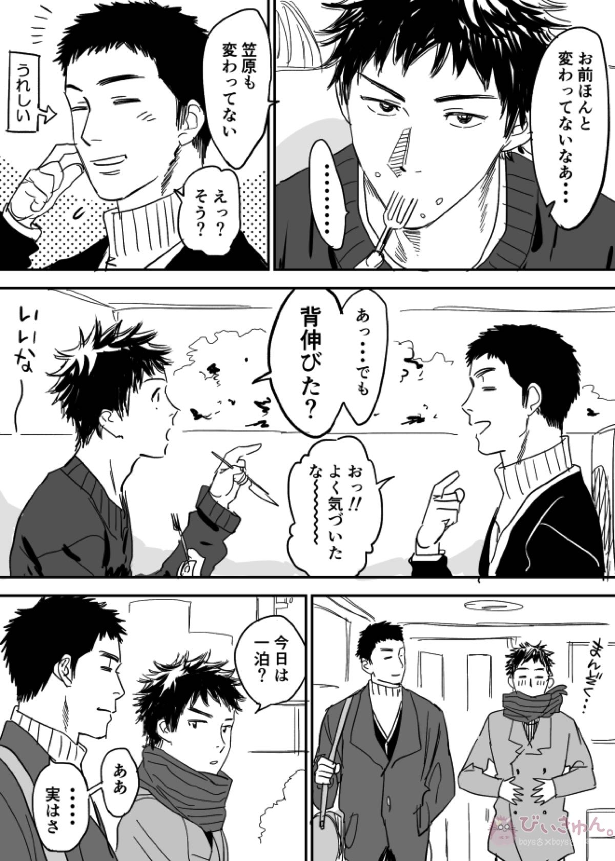 ホモのエロ漫画【DAYS/笠原×水樹】 page 19
