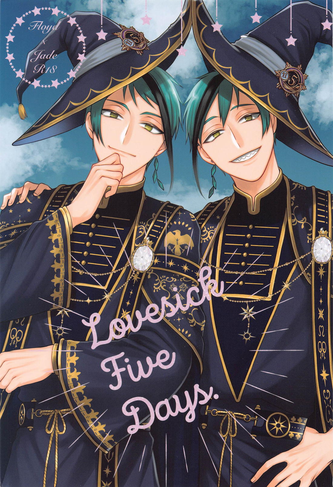 Recommended BL manga "Lovesick five days．【その他/フロジェイ】" cover image