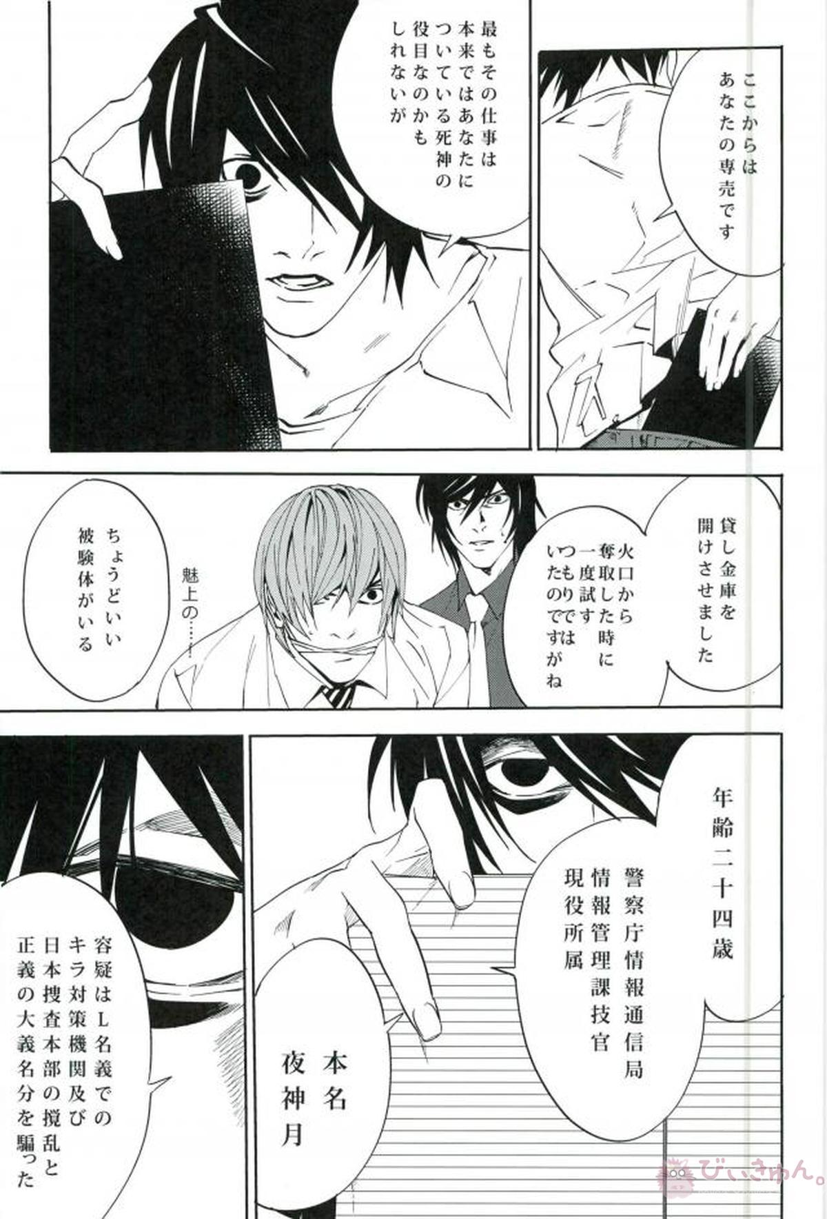 frenzyriser 1【DEATH NOTE/L月(L×夜神月)】 page 19