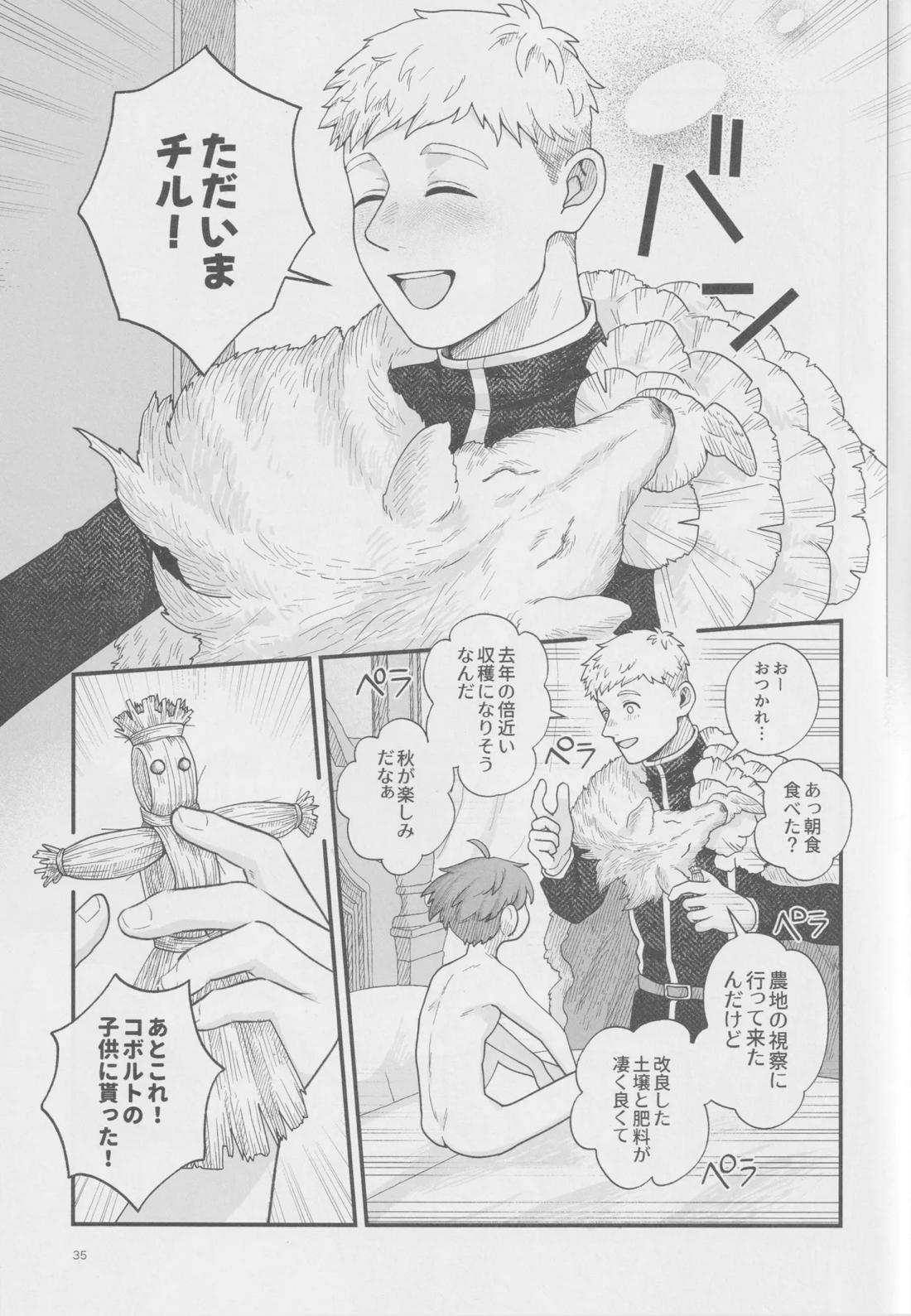 召しませ王様【ダンジョン飯/ライチル】 page 34