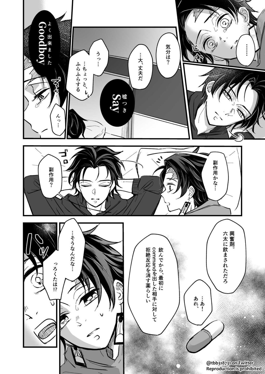 竹炭玉簾④【鬼滅の刃/竹炭】 page 20