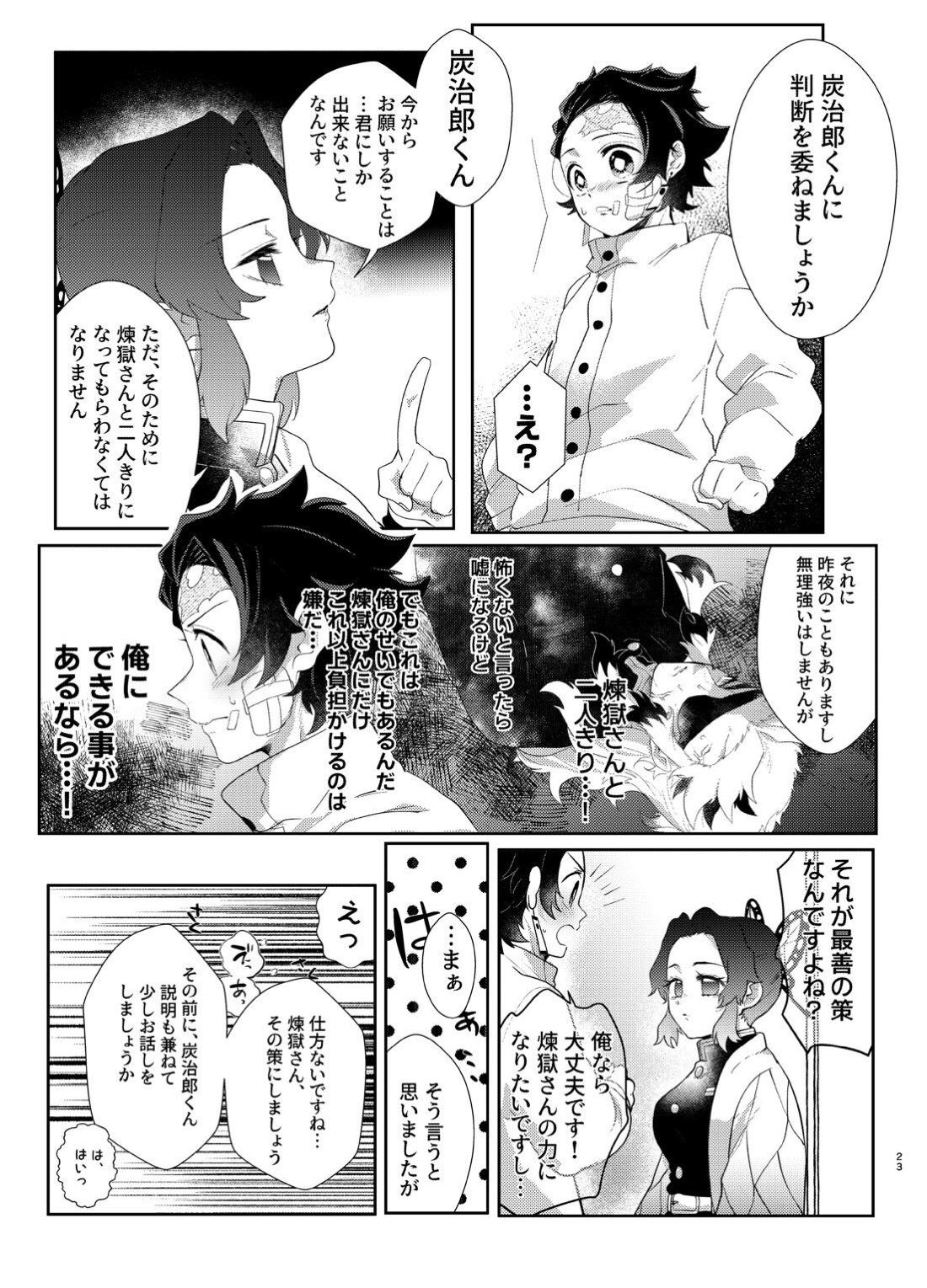 何でもするとは言いましたけど！【鬼滅の刃/煉炭】 page 22