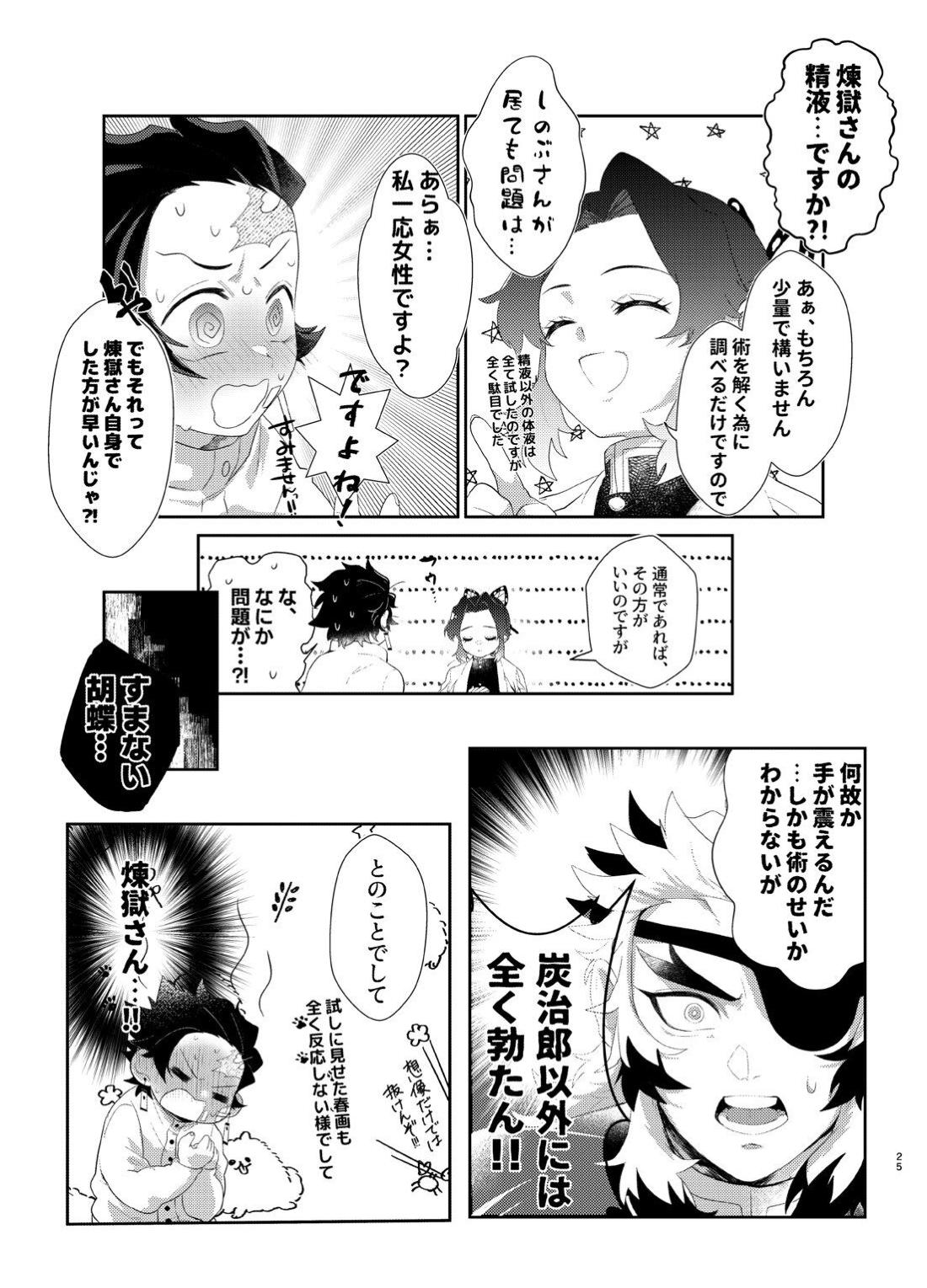 何でもするとは言いましたけど！【鬼滅の刃/煉炭】 page 24