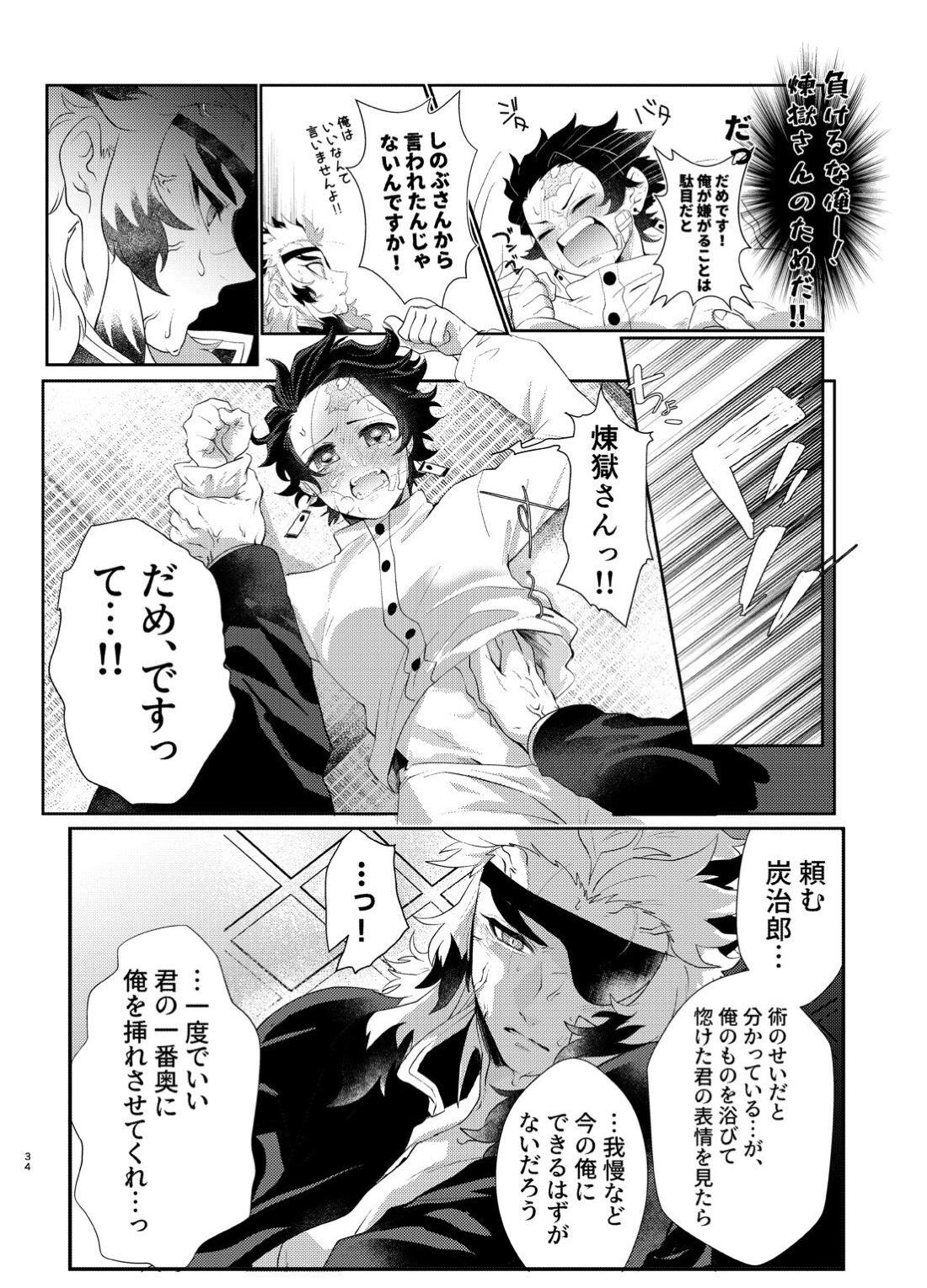 何でもするとは言いましたけど！【鬼滅の刃/煉炭】 page 33
