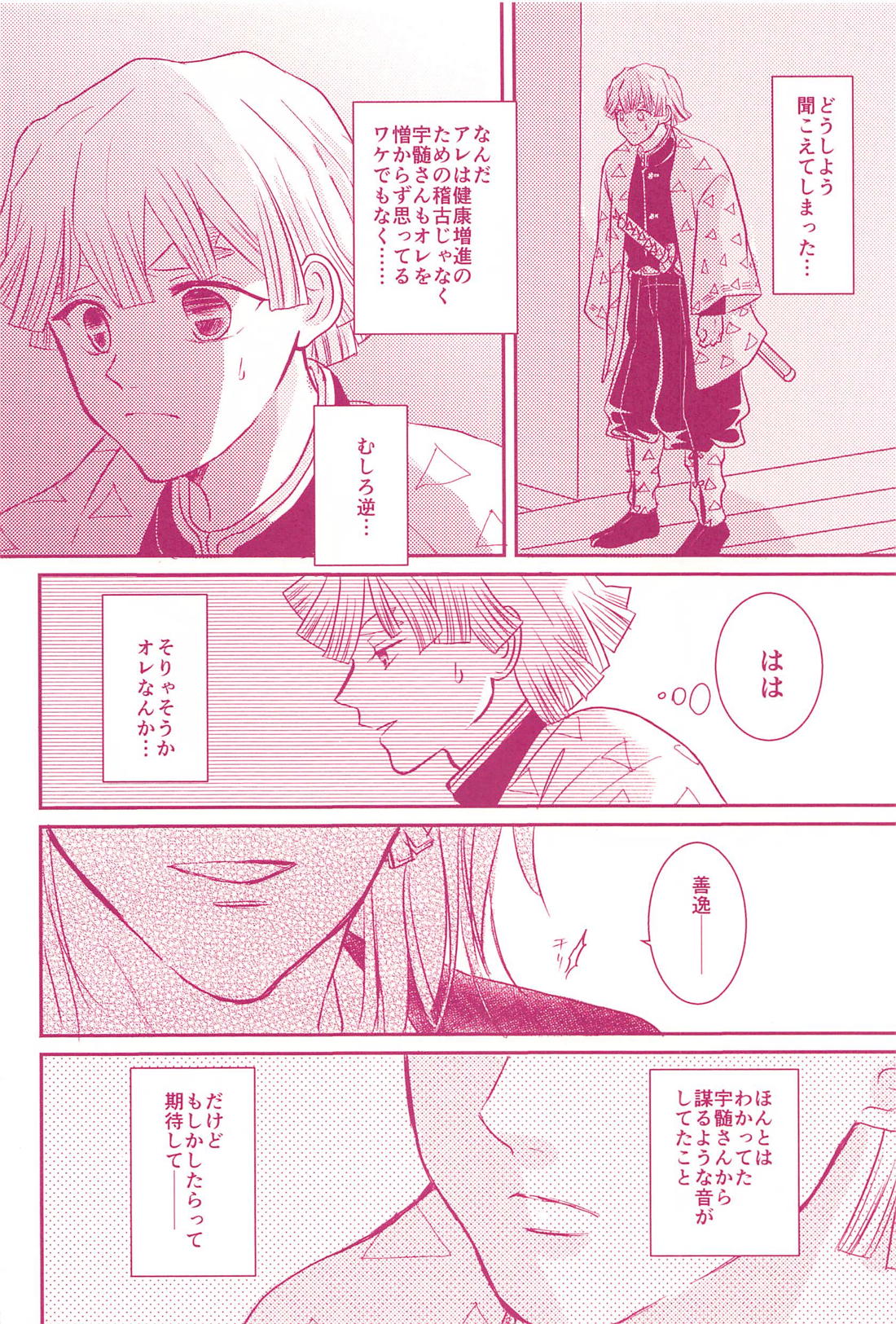満を持して返り討ち！【鬼滅の刃/宇善】 page 17