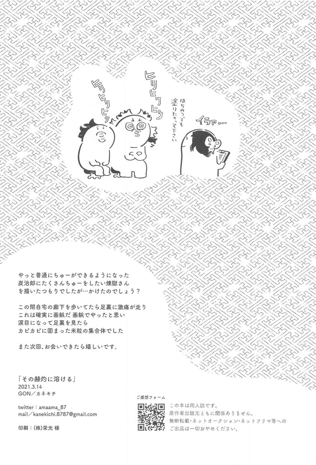 その赫灼に溶ける【鬼滅の刃/煉炭】 page 29