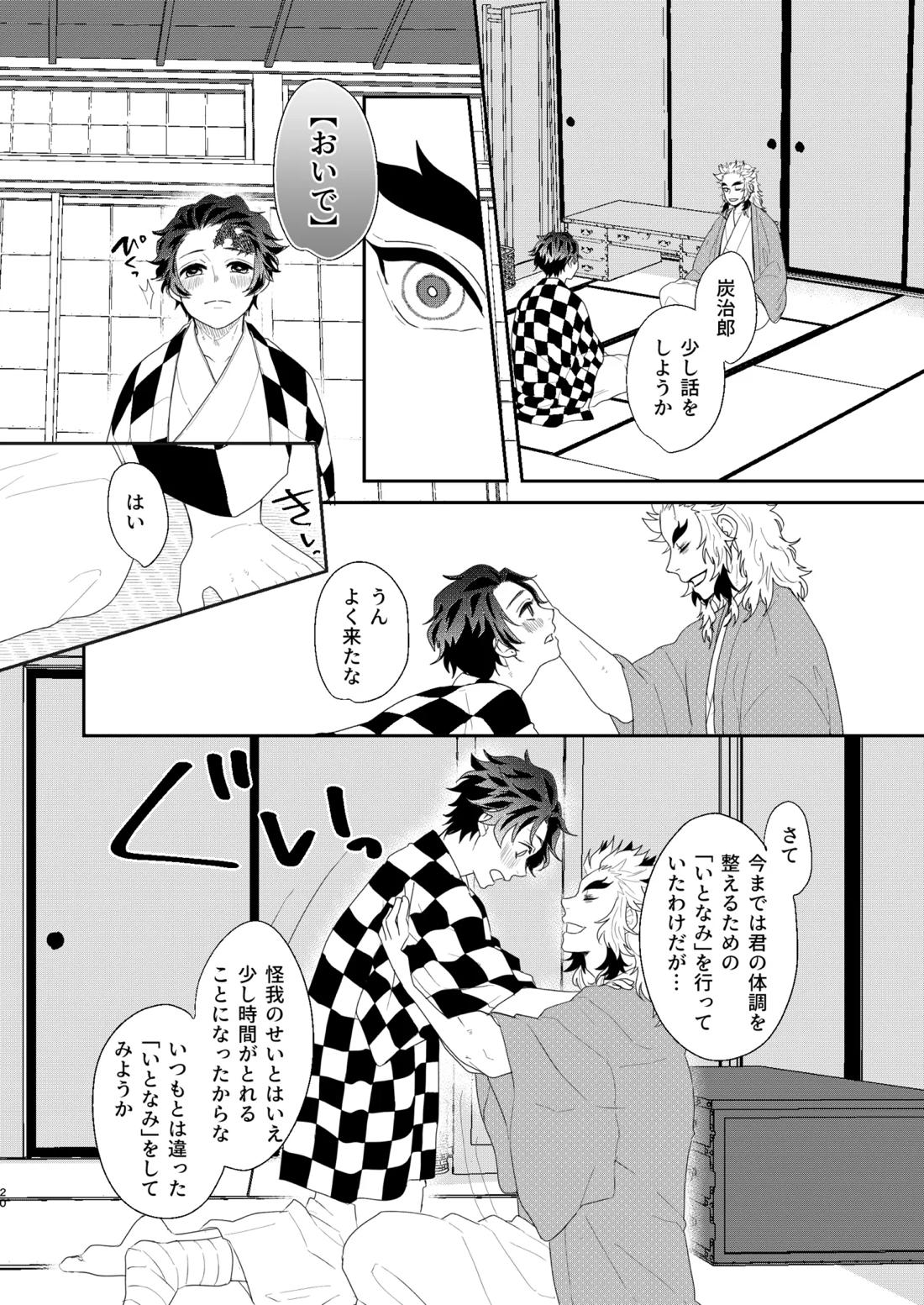 すべて委ねて 差し出して【鬼滅の刃/煉炭】 page 19