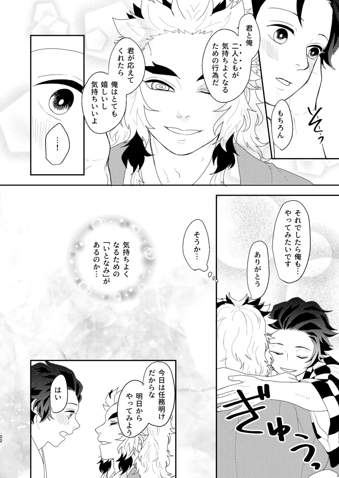 すべて委ねて 差し出して【鬼滅の刃/煉炭】 page 21