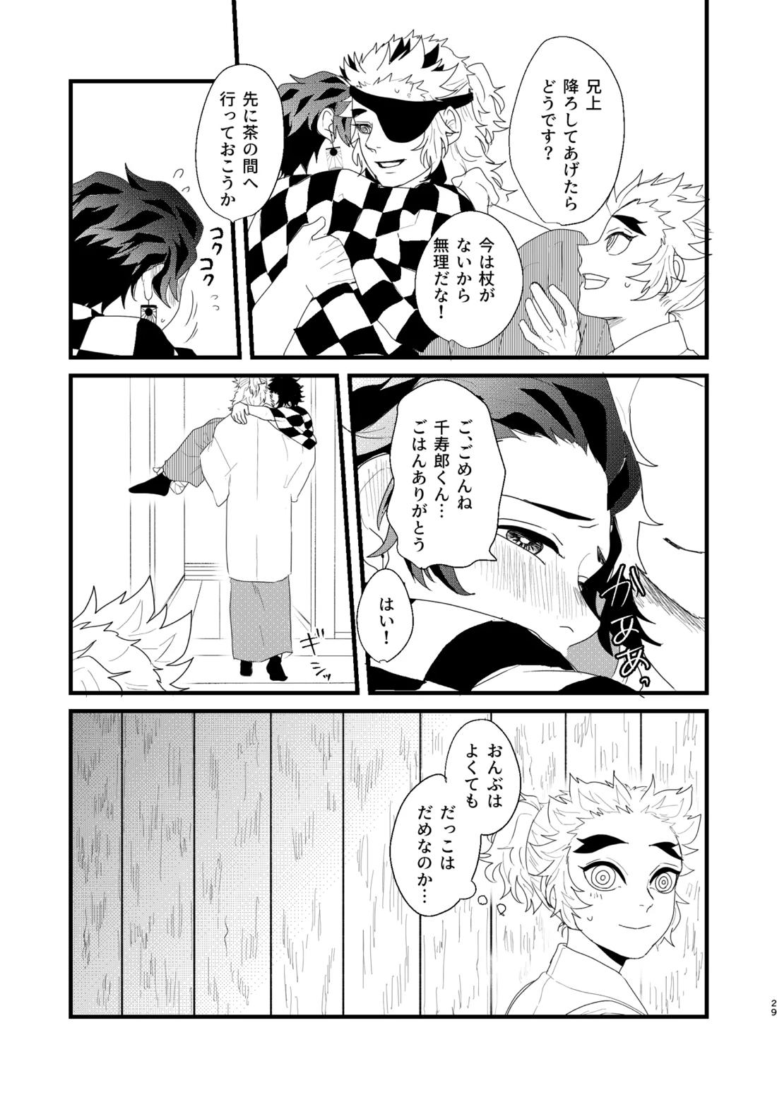 すべて委ねて 差し出して【鬼滅の刃/煉炭】 page 28