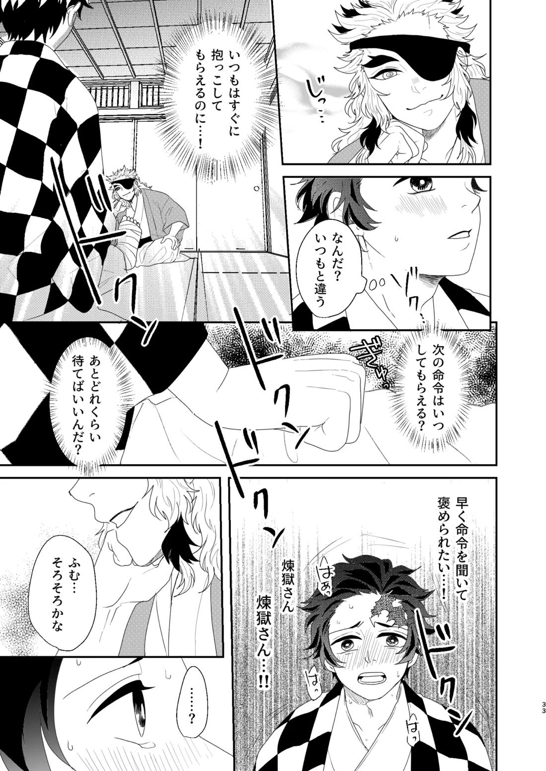 すべて委ねて 差し出して【鬼滅の刃/煉炭】 page 32