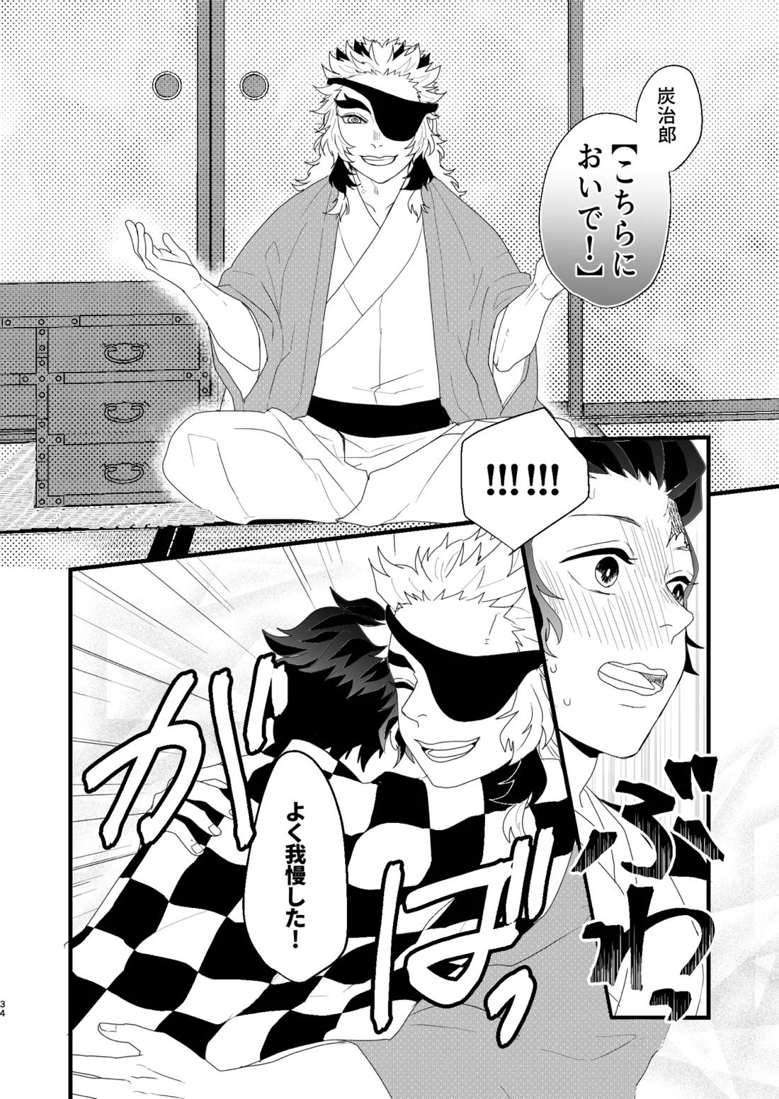 すべて委ねて 差し出して【鬼滅の刃/煉炭】 page 33