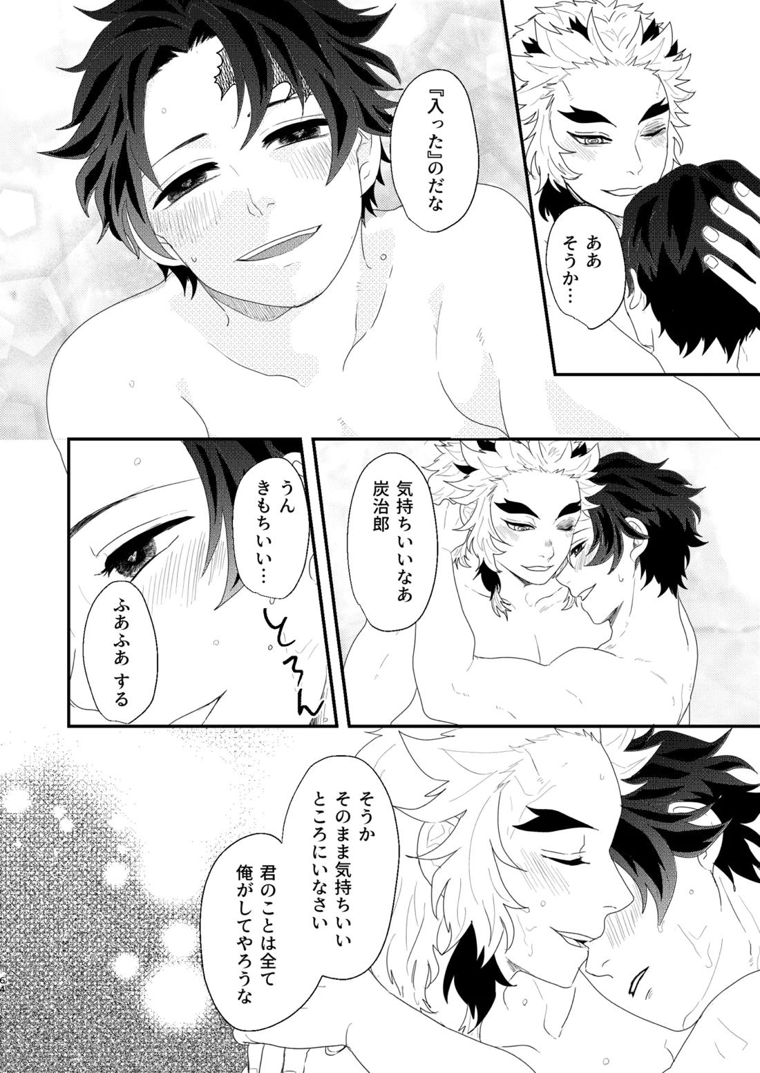 すべて委ねて 差し出して【鬼滅の刃/煉炭】 page 63