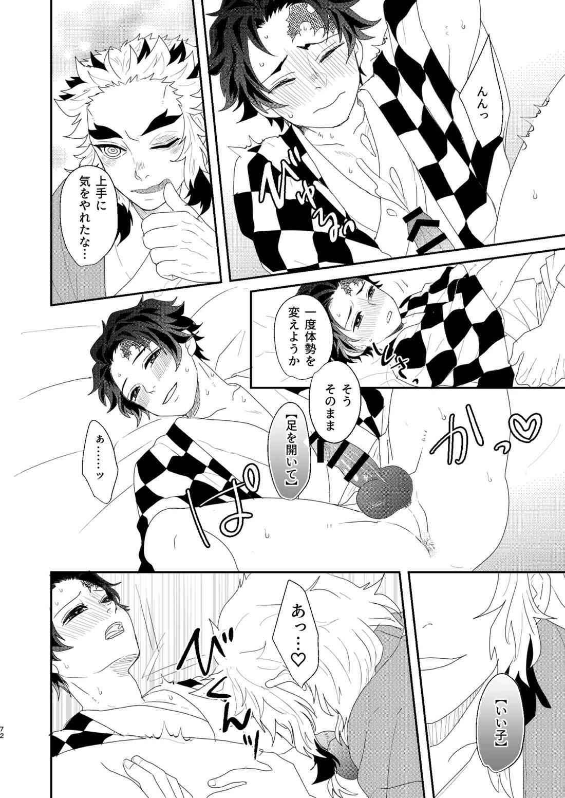 すべて委ねて 差し出して【鬼滅の刃/煉炭】 page 71