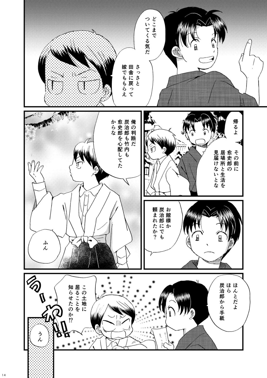 恋のような【鬼滅の刃/村田×愈史郎】 page 13