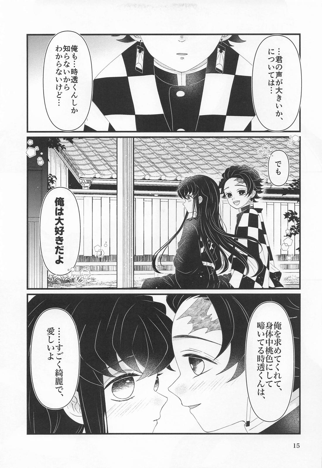 ごめん がまん できない【鬼滅の刃/たんむい】 page 14