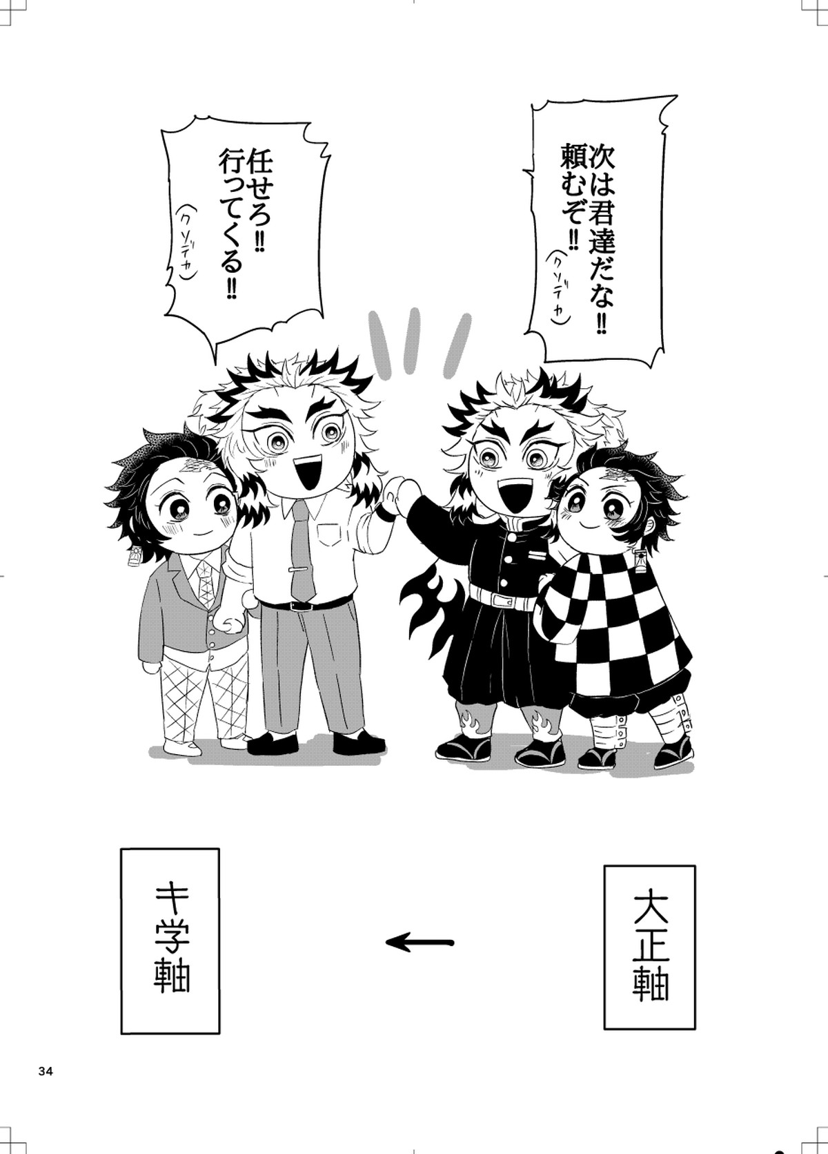 煉炭と煉炭【鬼滅の刃/煉炭】 page 33