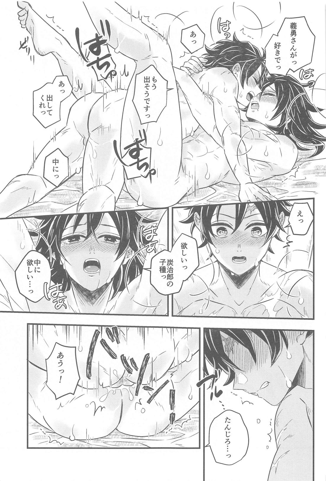 初夜の翌朝【鬼滅の刃/炭義】 page 40