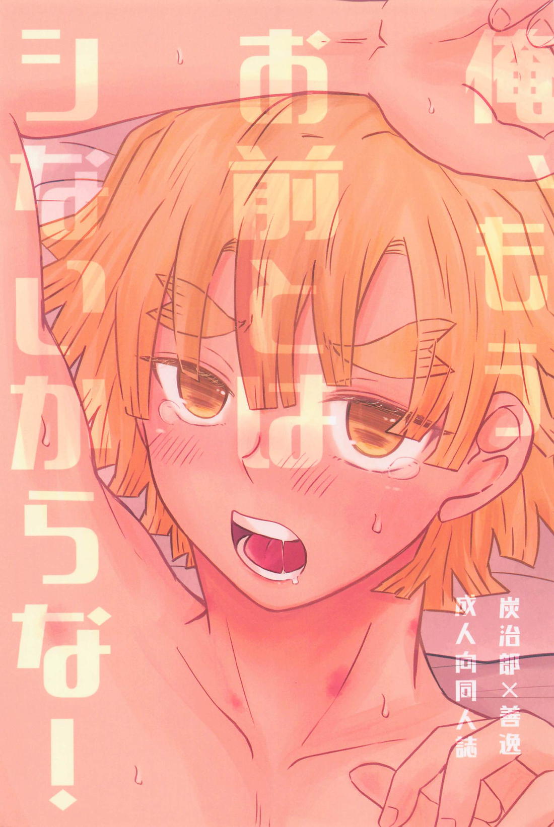 Recommended BL manga "俺、もうお前とはシないからな！【鬼滅の刃/炭善】" cover image