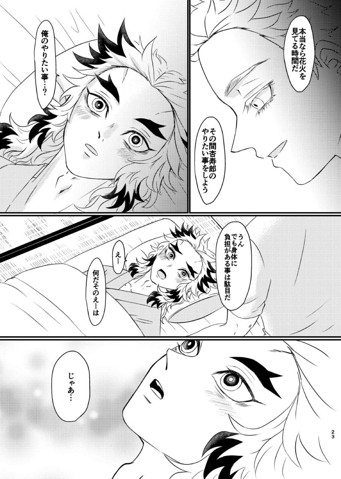 殺しても、失っても、また~夏のおもいで~【鬼滅の刃/猗窩座×煉獄】 page 22