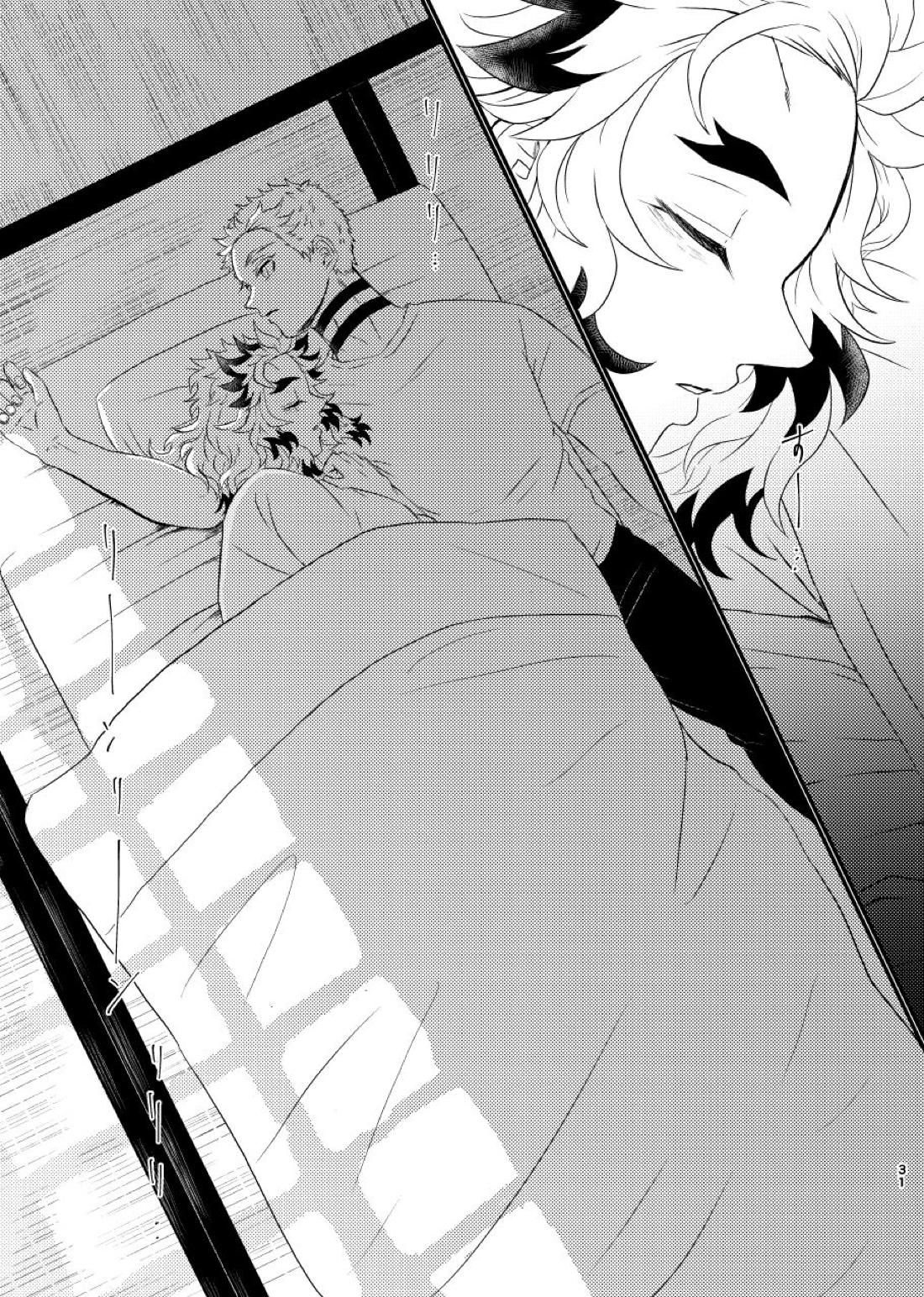 殺しても、失っても、また~夏のおもいで~【鬼滅の刃/猗窩座×煉獄】 page 30