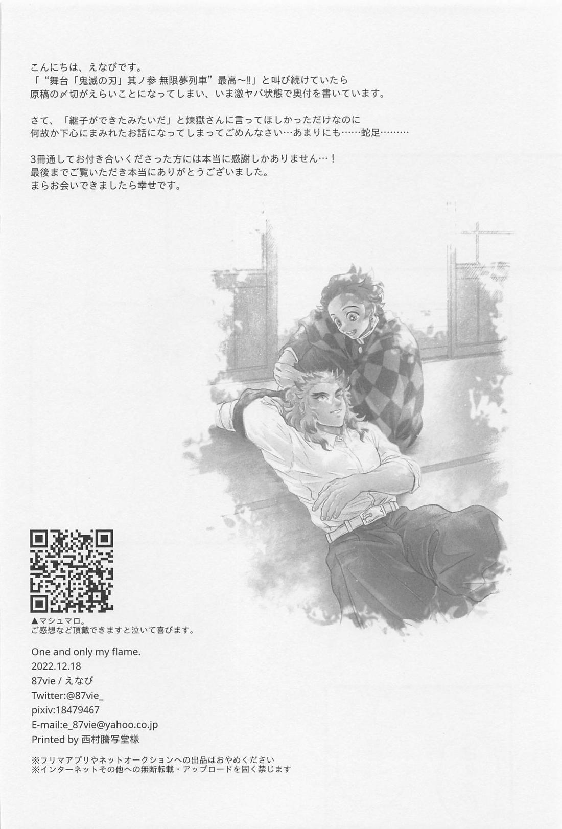 One and only my flame．【鬼滅の刃/煉炭】 page 29