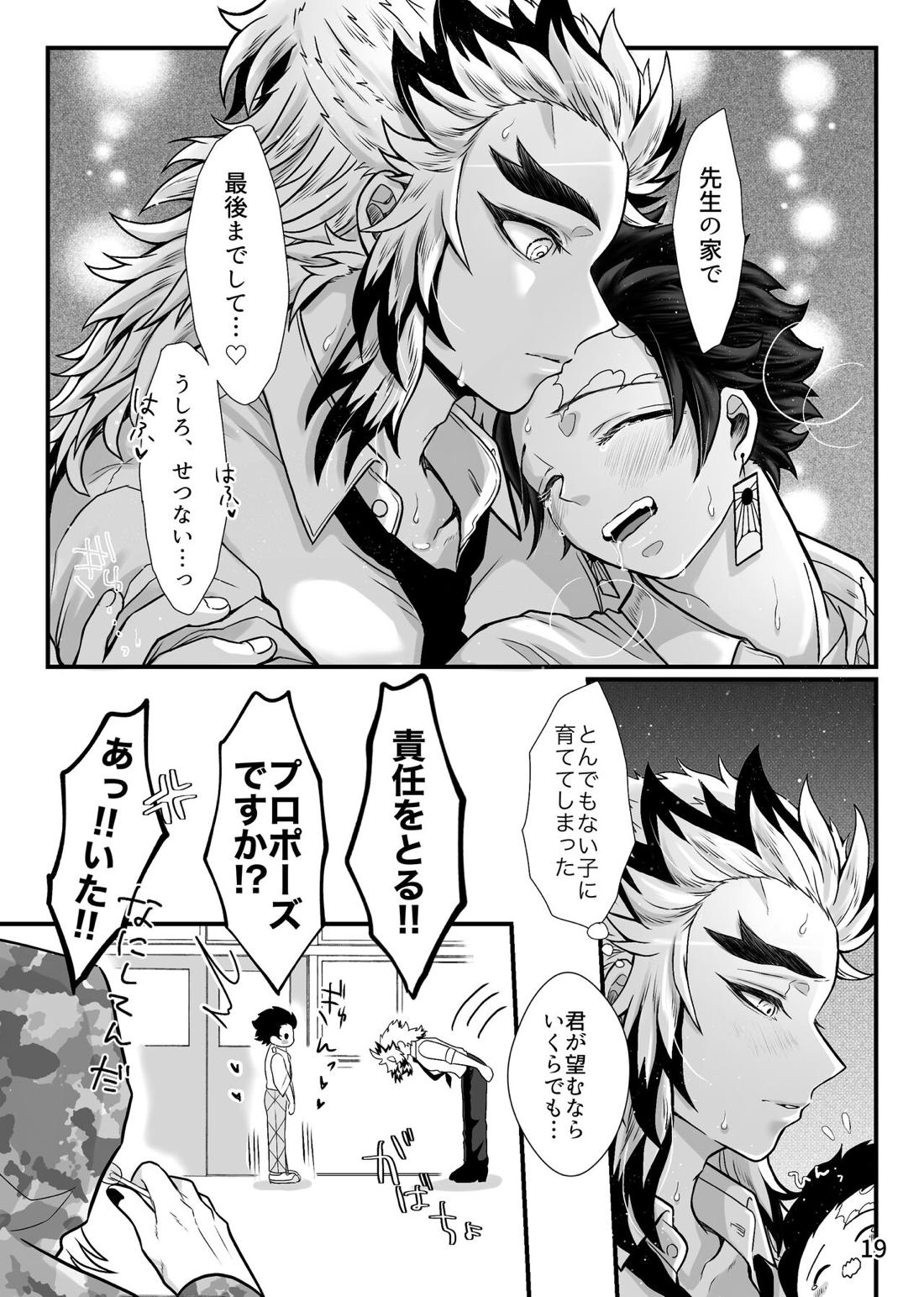 先生、えっちなことしませんか【鬼滅の刃/煉炭】 page 20