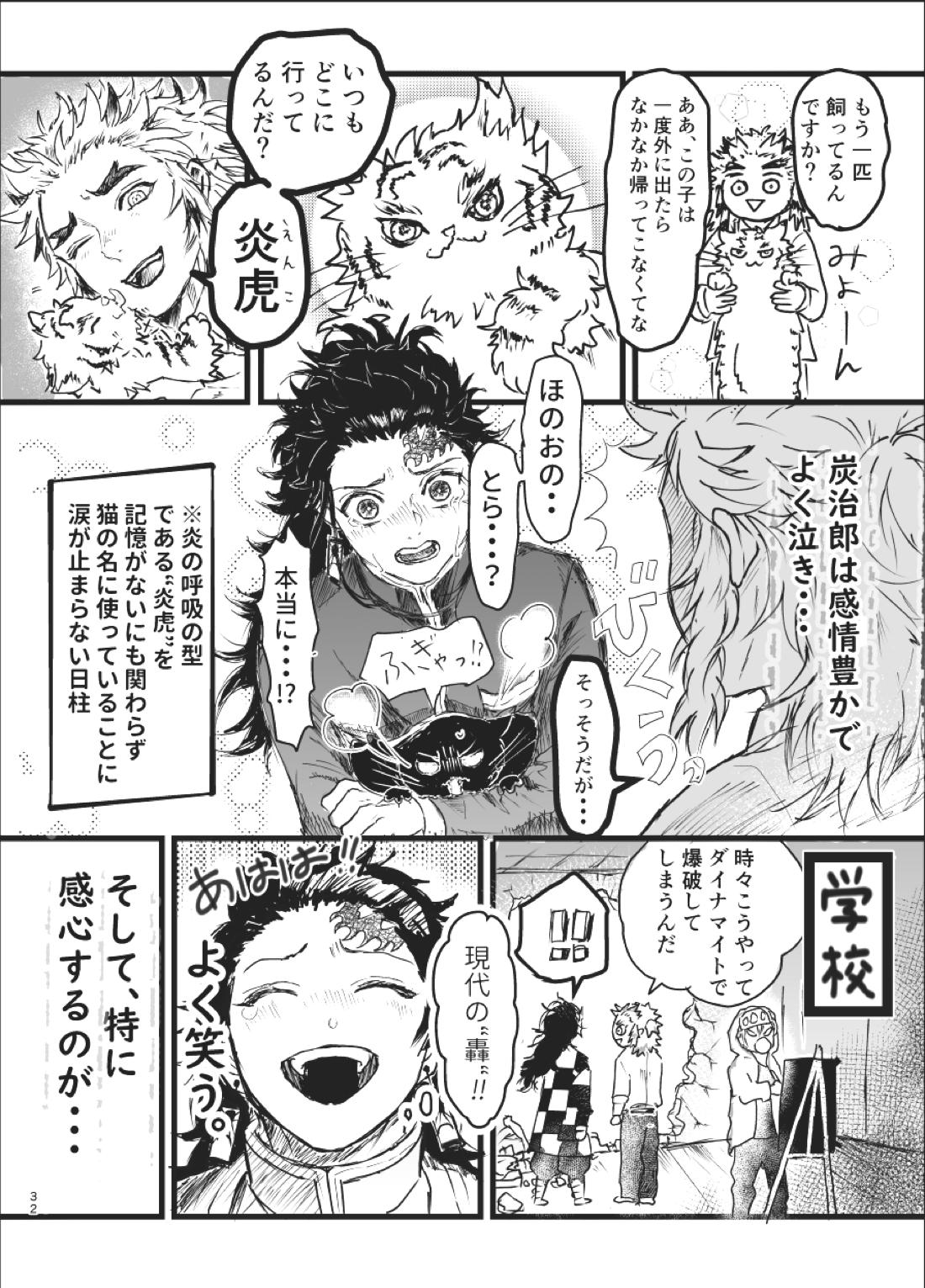 時を駆ける日柱【鬼滅の刃/炭煉】 page 31