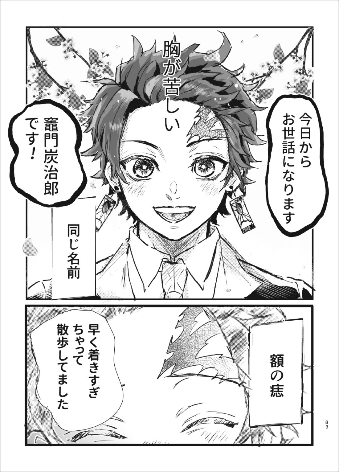 時を駆ける日柱【鬼滅の刃/炭煉】 page 82