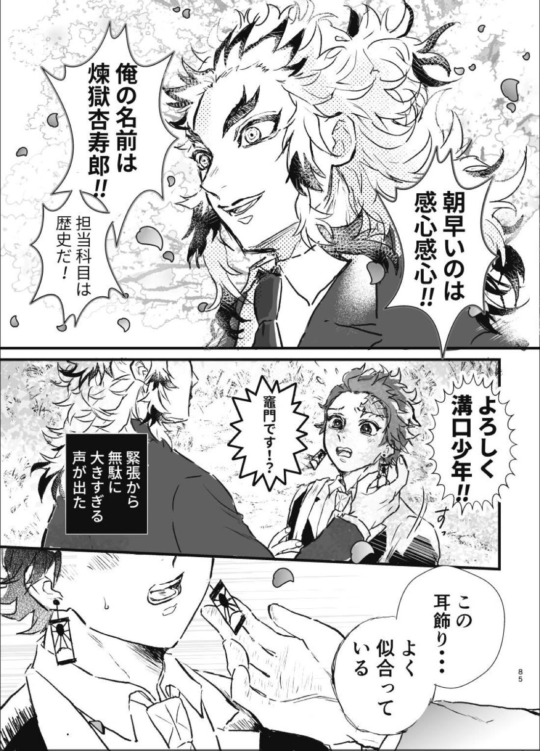 時を駆ける日柱【鬼滅の刃/炭煉】 page 84