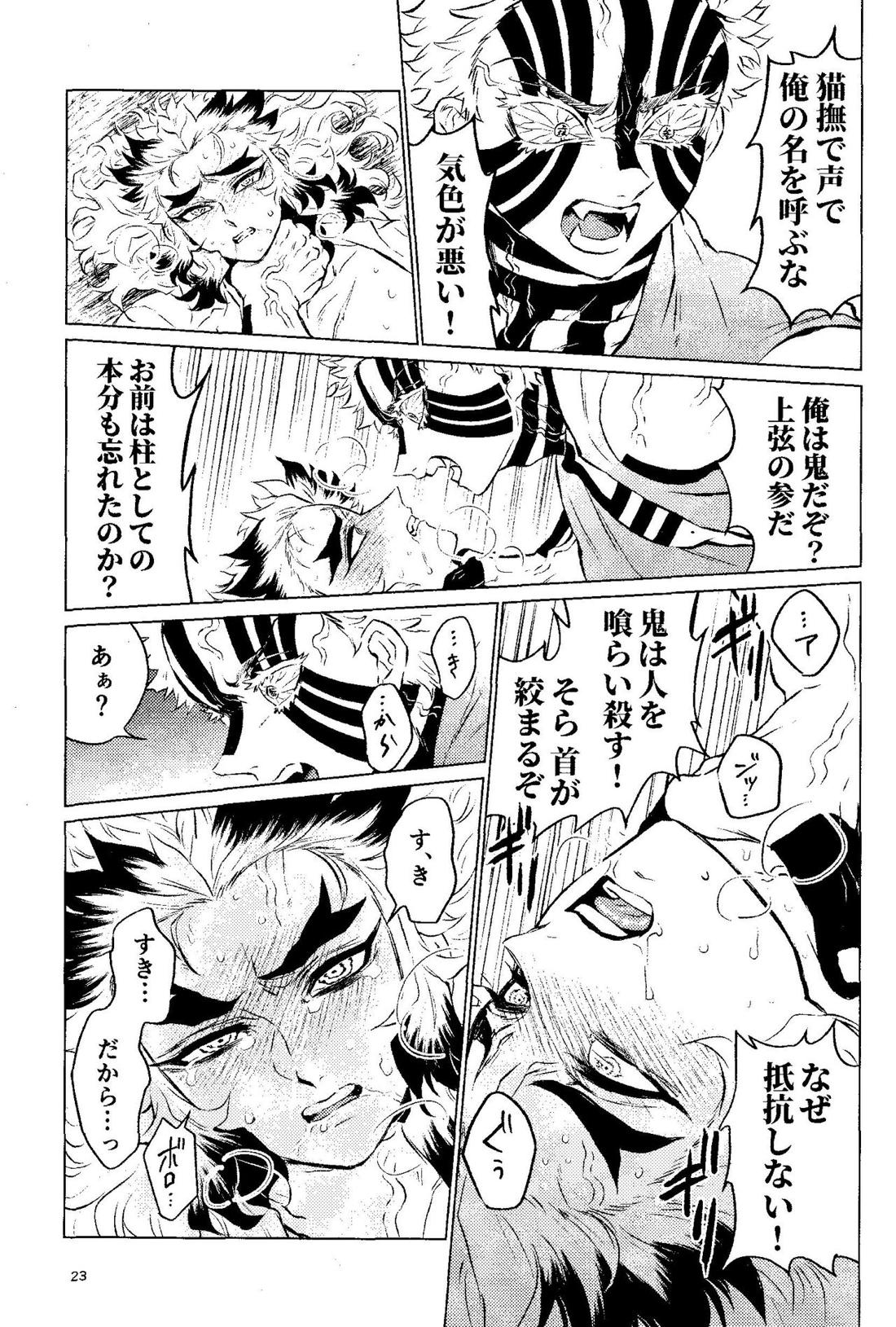 誘炎嫌鬼【鬼滅の刃/猗窩座×煉獄】 page 21