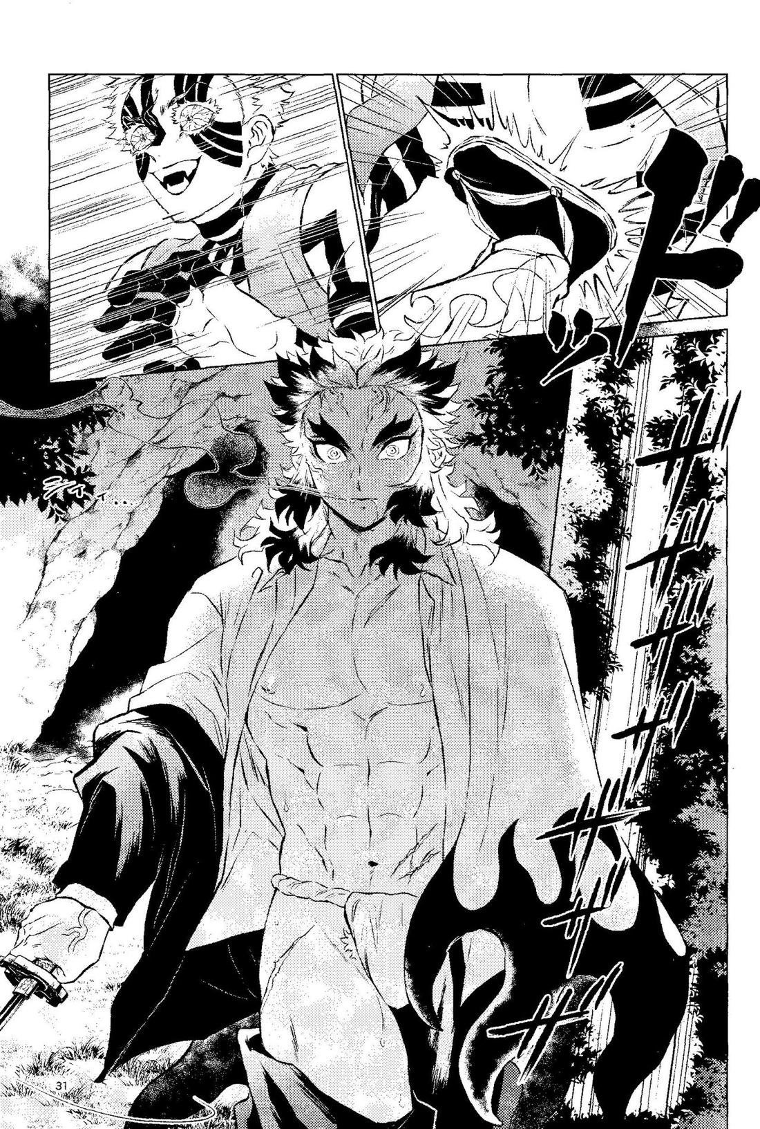 誘炎嫌鬼【鬼滅の刃/猗窩座×煉獄】 page 29